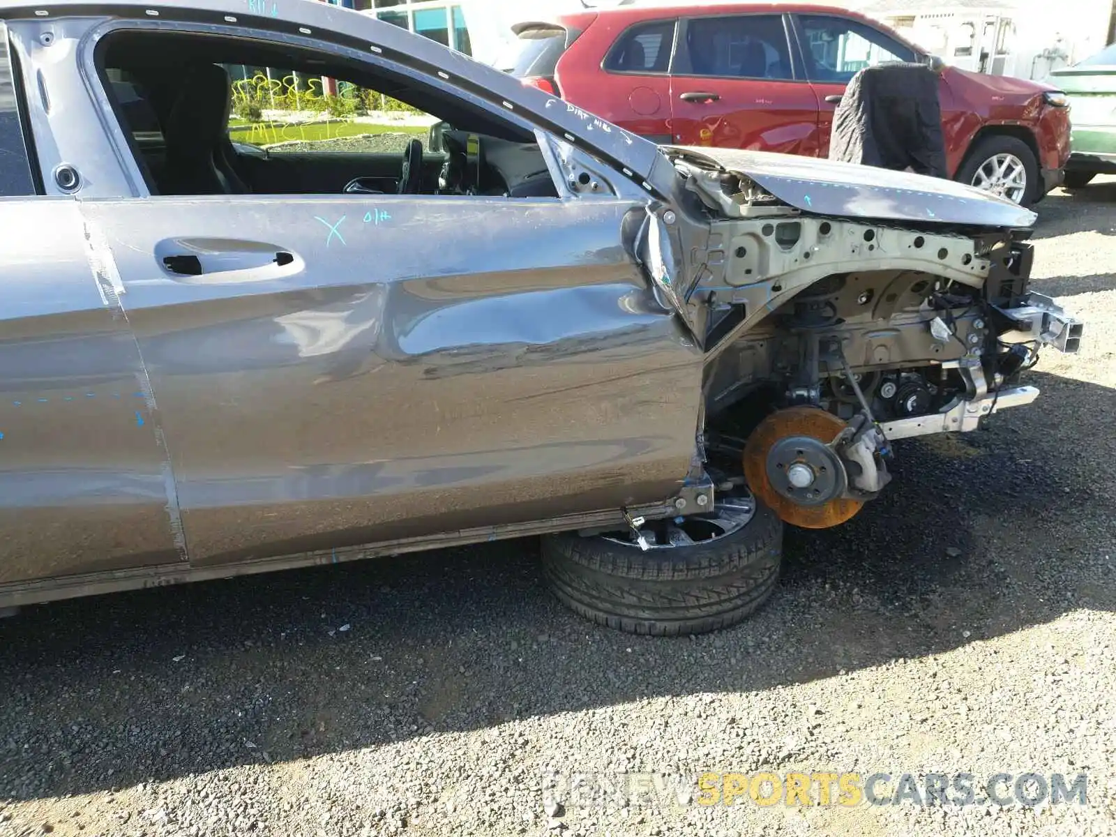 9 Фотография поврежденного автомобиля WDDSJ4GBXKN726450 MERCEDES-BENZ C CLASS 2019
