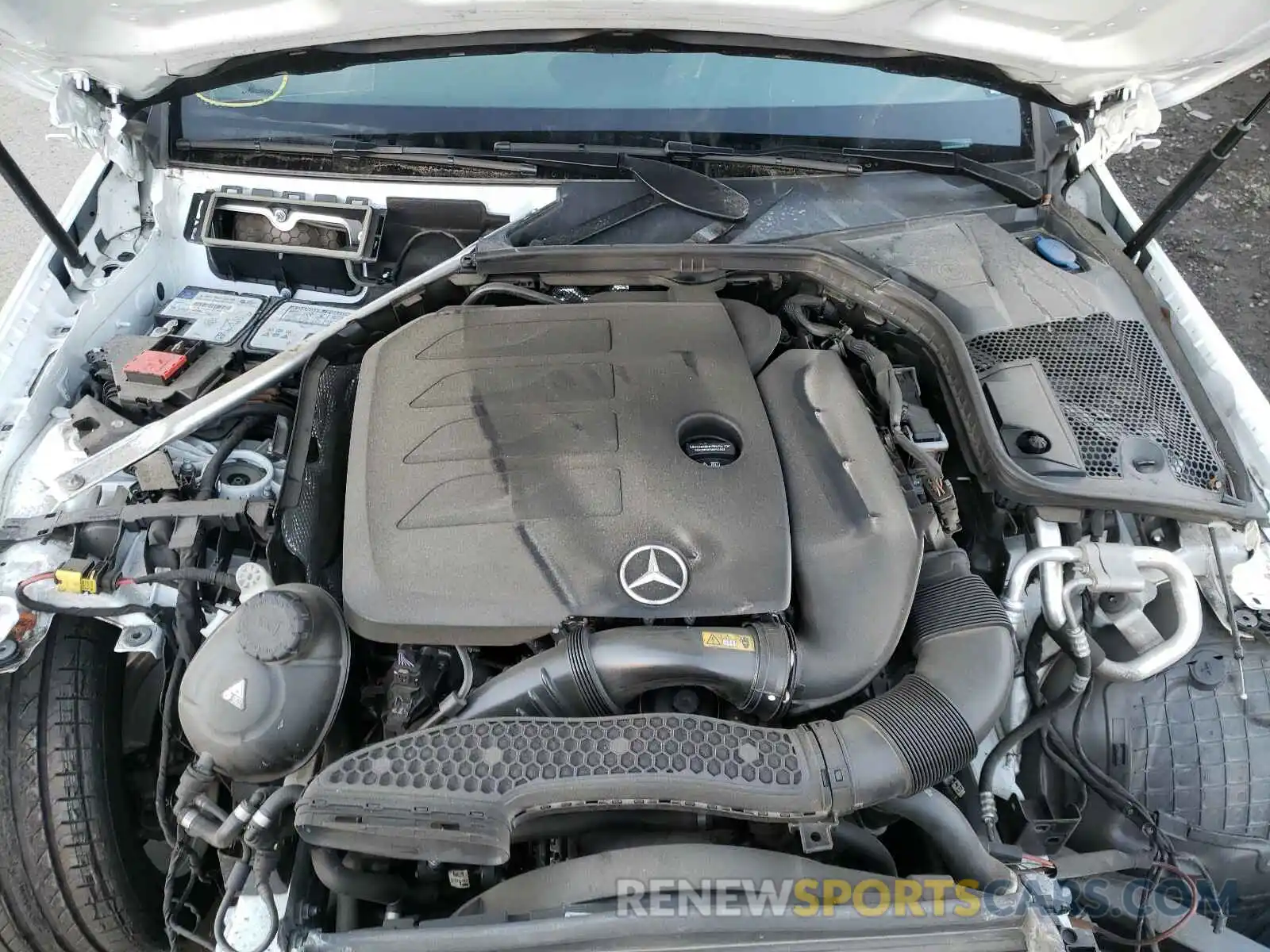 7 Photograph of a damaged car WDDWF8DB0KR457429 MERCEDES-BENZ C CLASS 2019