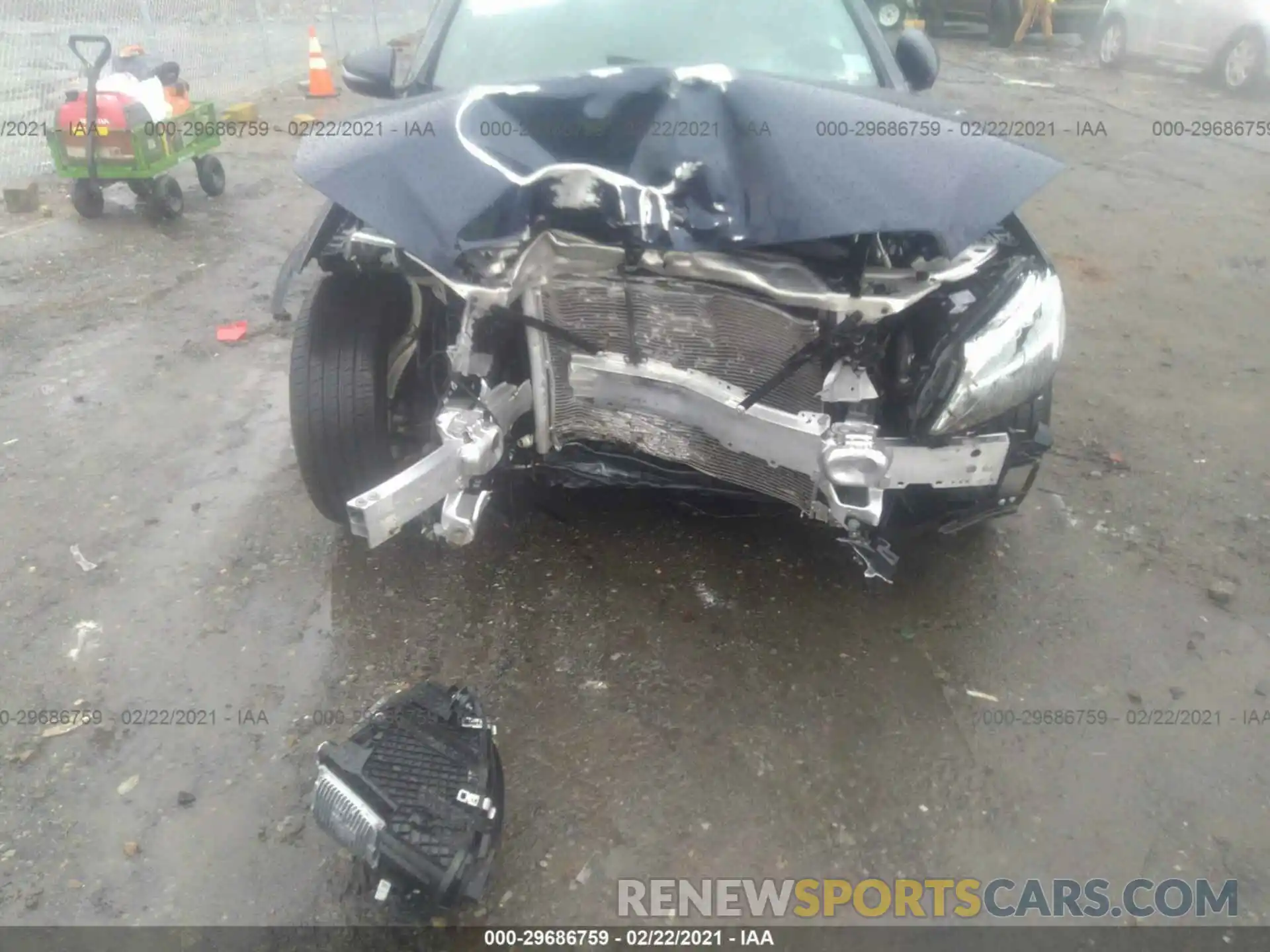 6 Photograph of a damaged car WDDWF8DB1KR483411 MERCEDES-BENZ C-CLASS 2019
