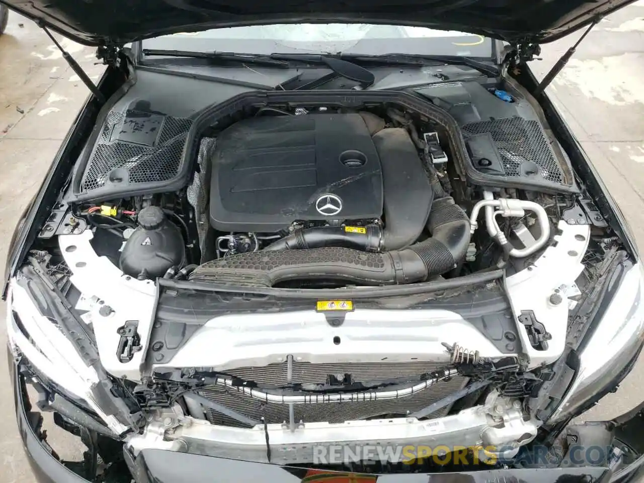 7 Photograph of a damaged car WDDWF8DB1KR484218 MERCEDES-BENZ C-CLASS 2019