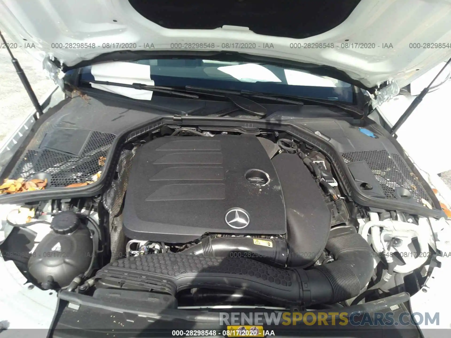 10 Photograph of a damaged car WDDWF8DB1KR518366 MERCEDES-BENZ C-CLASS 2019