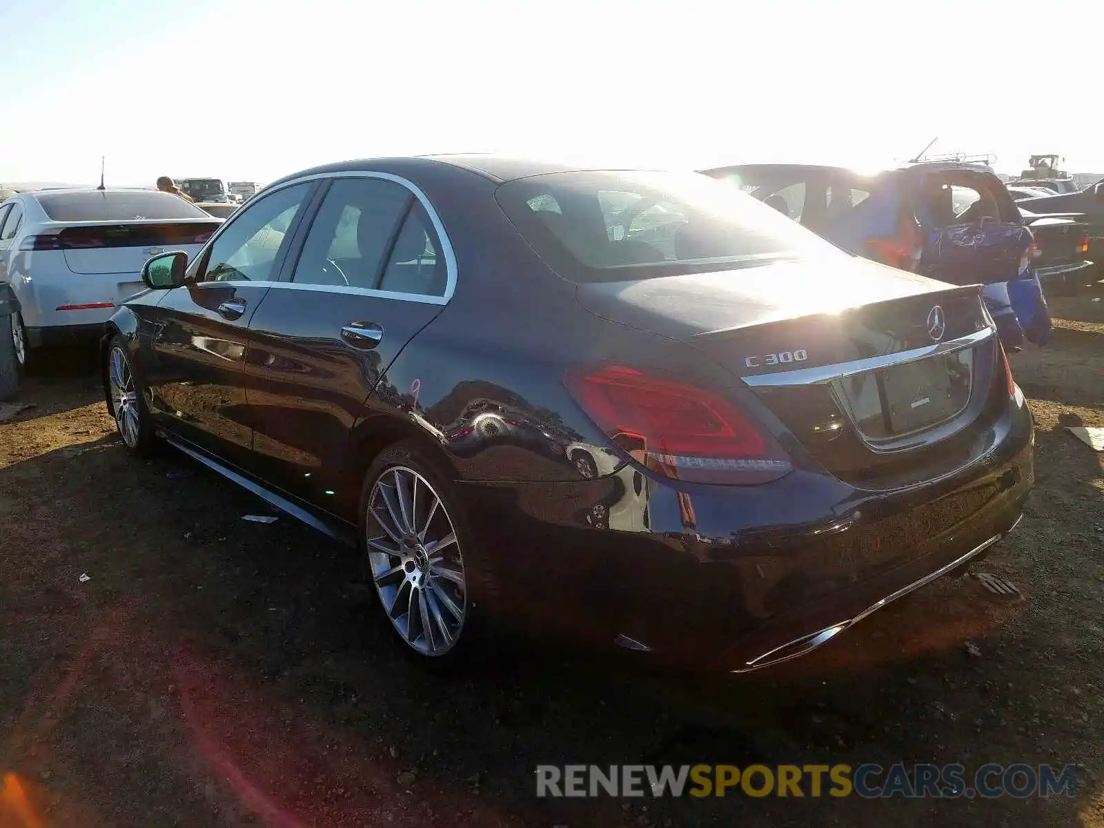 3 Photograph of a damaged car WDDWF8DB3KR459109 MERCEDES-BENZ C CLASS 2019