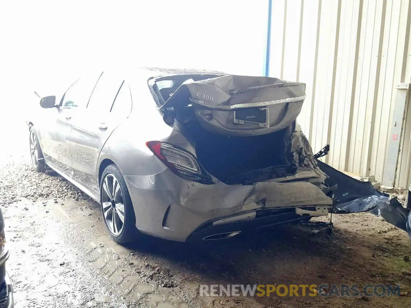 3 Photograph of a damaged car WDDWF8DB6KR481167 MERCEDES-BENZ C CLASS 2019