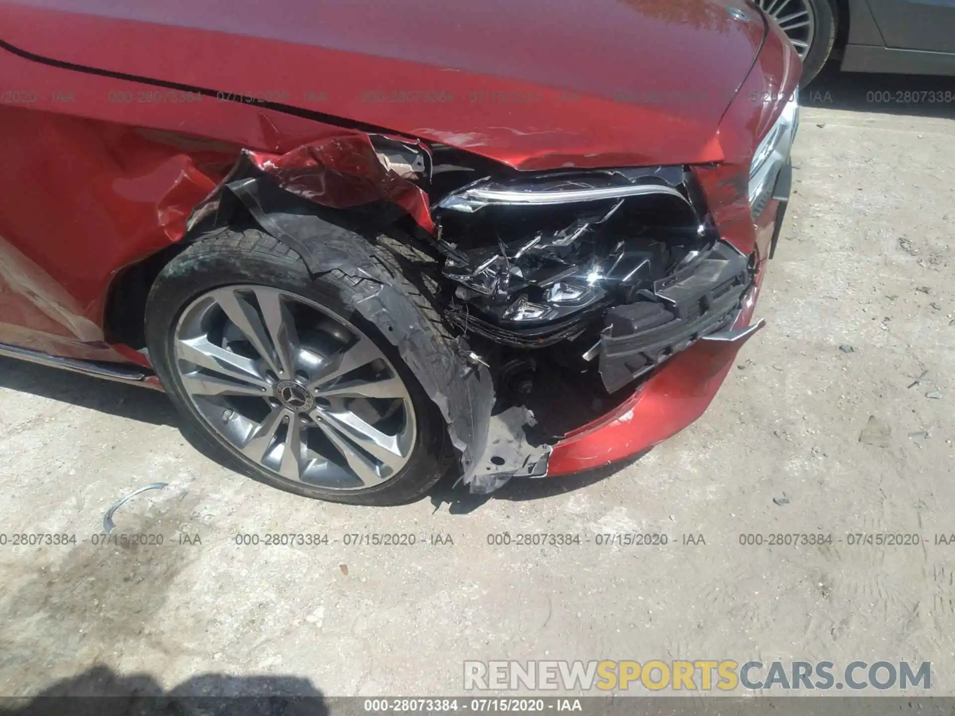 6 Photograph of a damaged car WDDWF8DB6KR505869 MERCEDES-BENZ C-CLASS 2019