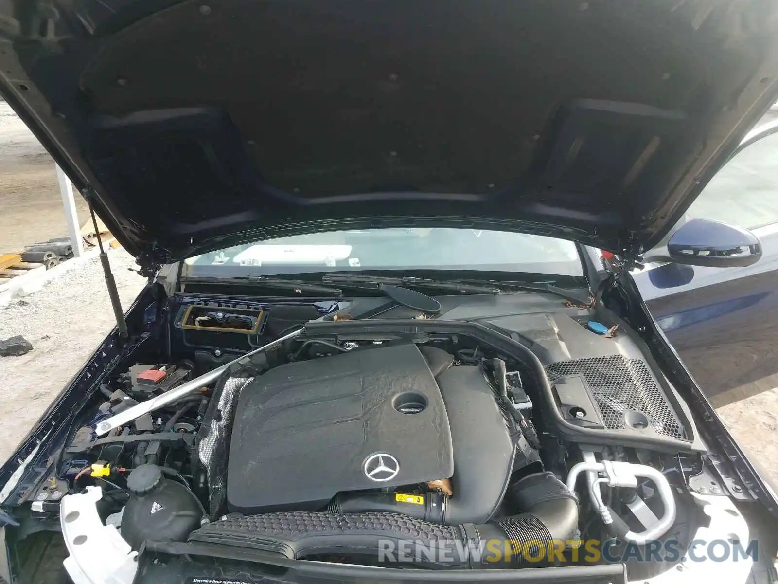 7 Photograph of a damaged car WDDWF8DB7KR481212 MERCEDES-BENZ C CLASS 2019