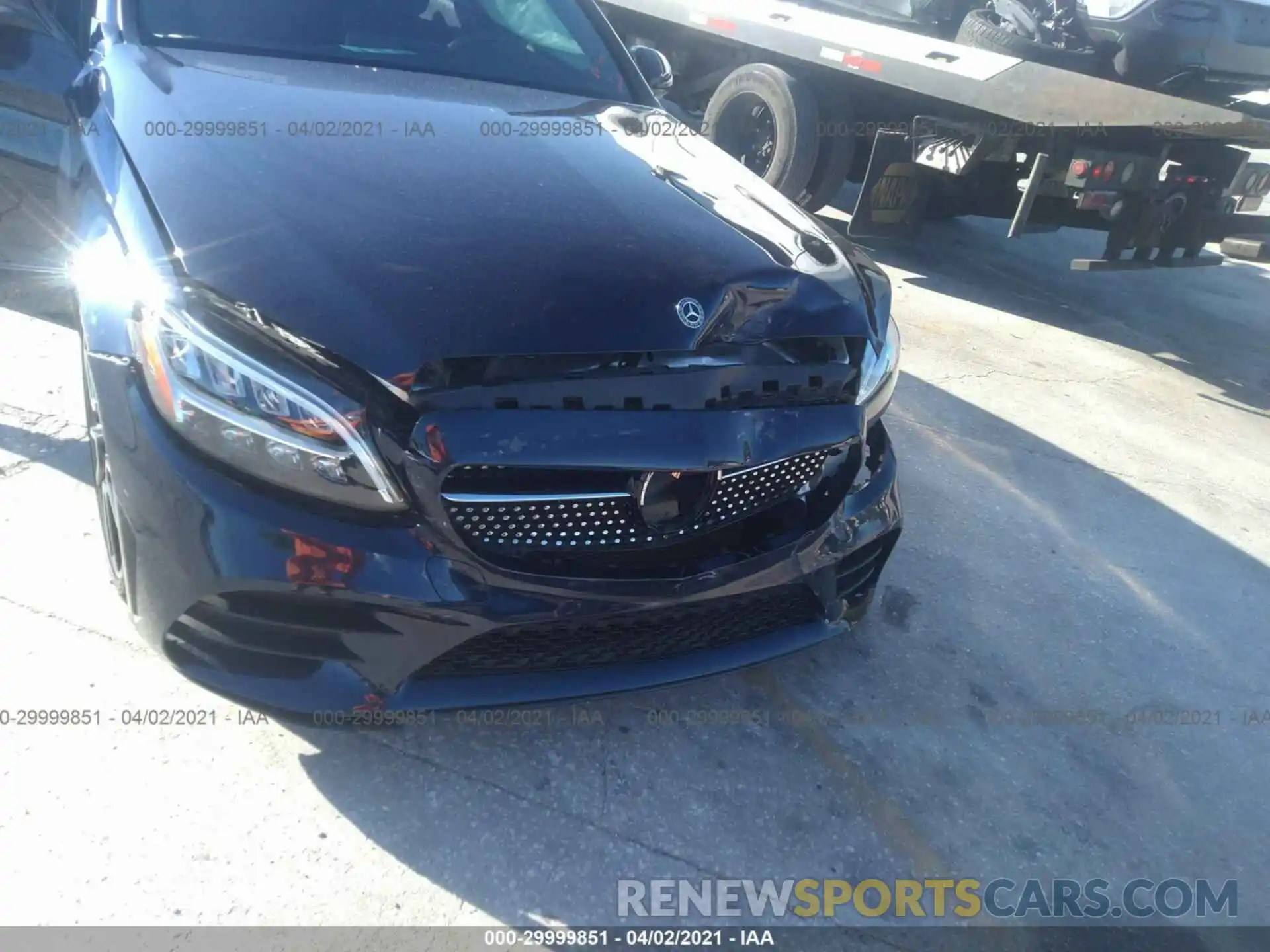 6 Photograph of a damaged car WDDWF8DB7KR503967 MERCEDES-BENZ C-CLASS 2019