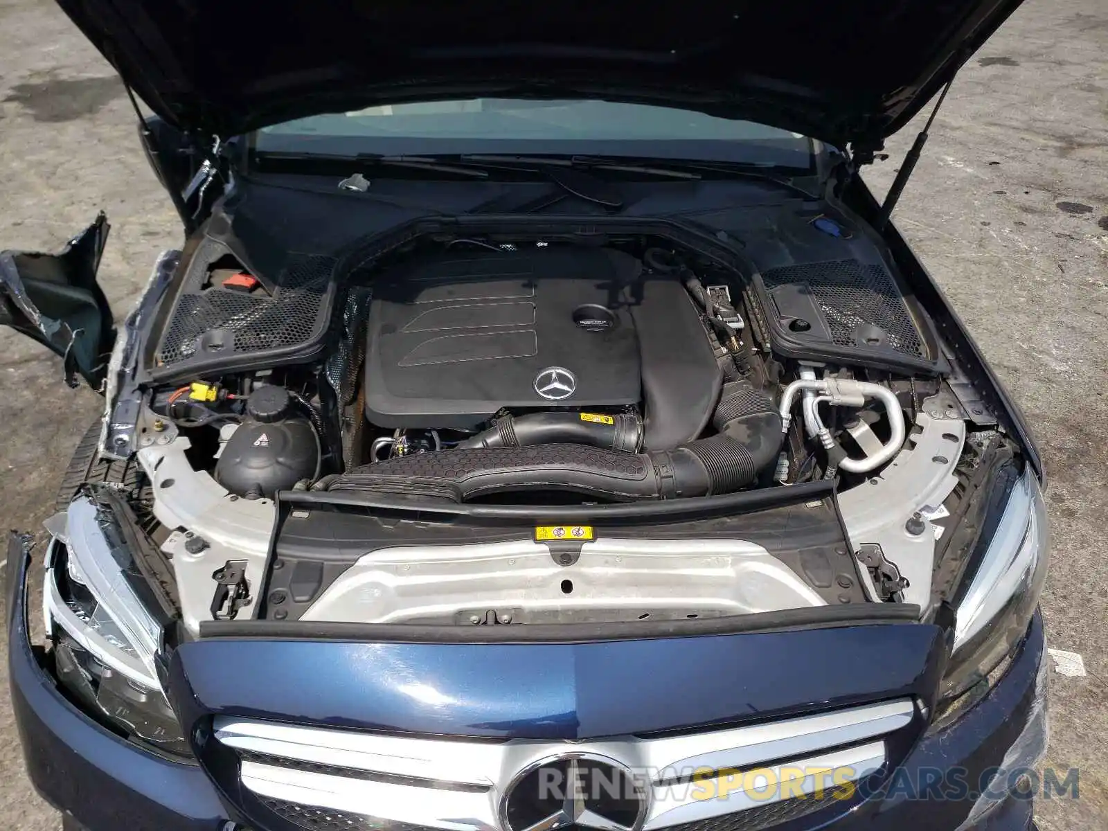 7 Photograph of a damaged car WDDWF8DB7KR516282 MERCEDES-BENZ C-CLASS 2019