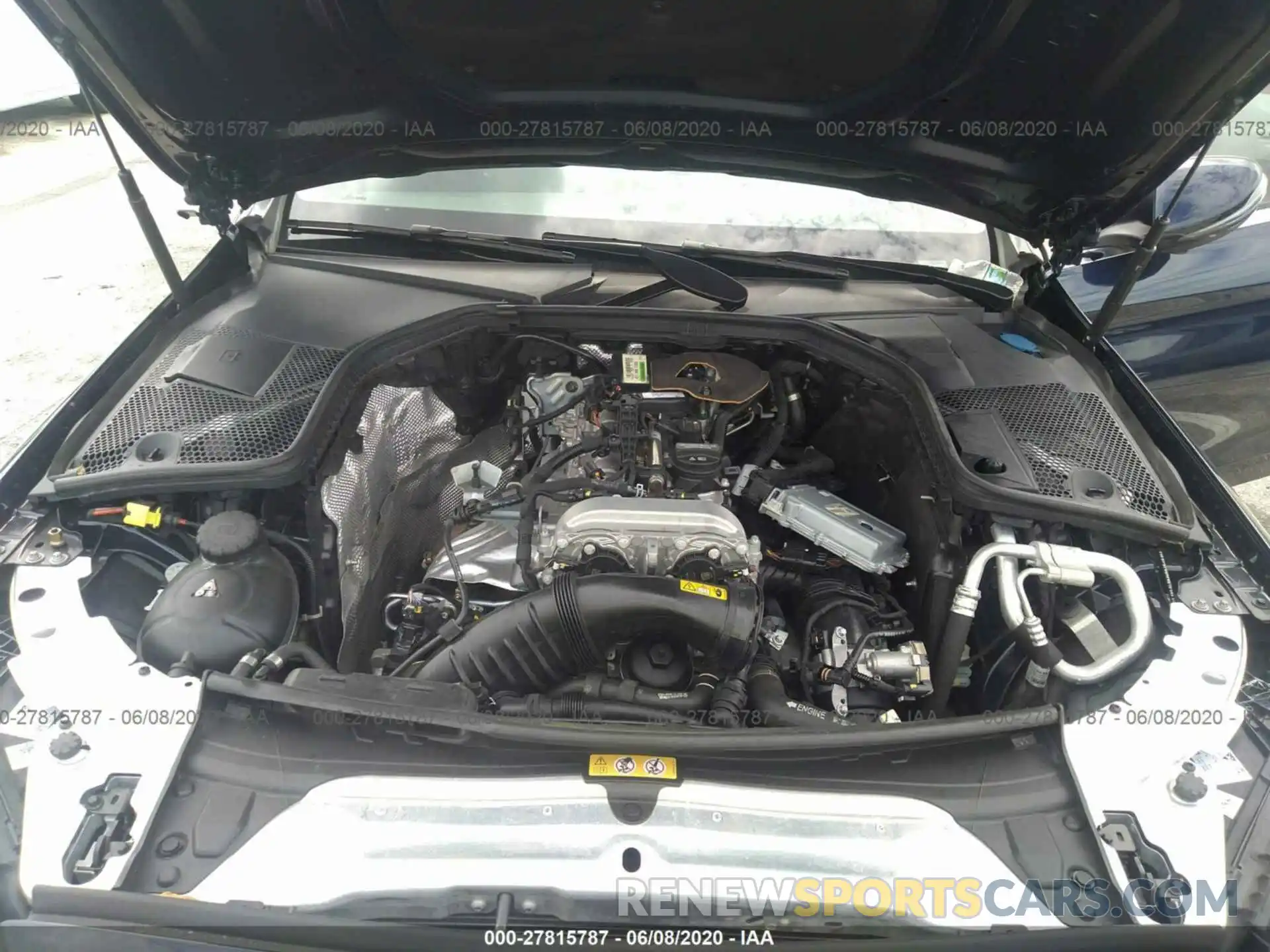 10 Photograph of a damaged car WDDWF8DB9KR461012 MERCEDES-BENZ C-CLASS 2019