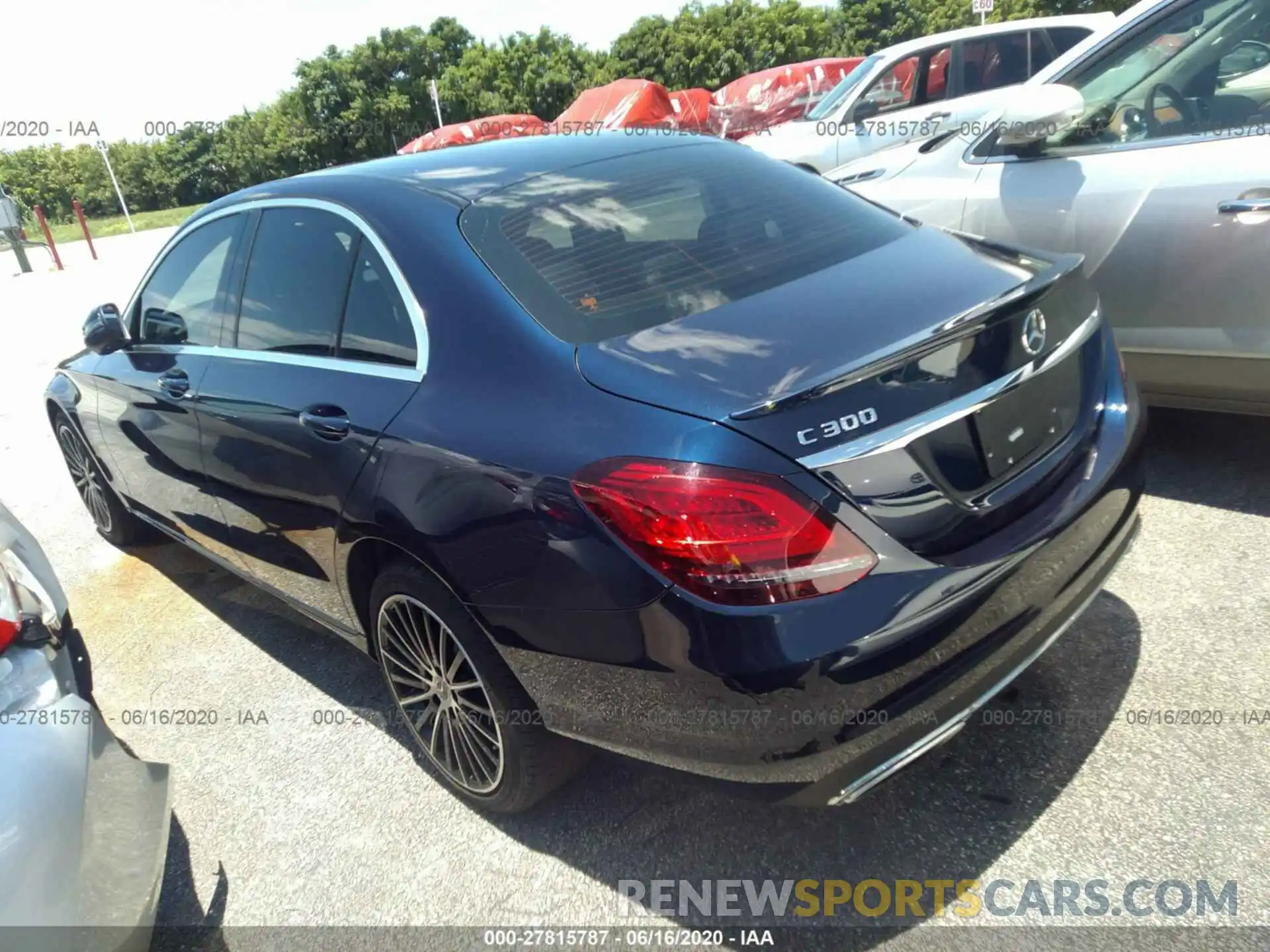 3 Photograph of a damaged car WDDWF8DB9KR461012 MERCEDES-BENZ C-CLASS 2019