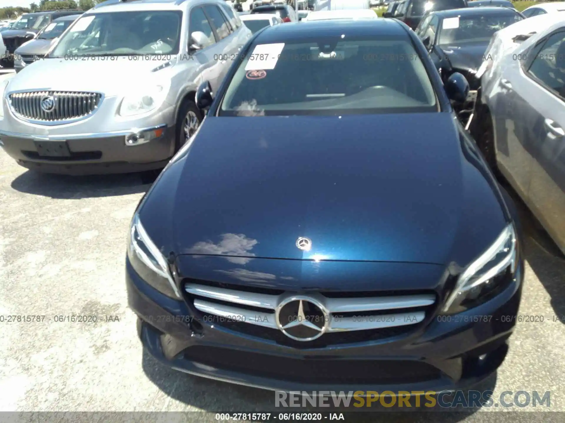 6 Photograph of a damaged car WDDWF8DB9KR461012 MERCEDES-BENZ C-CLASS 2019