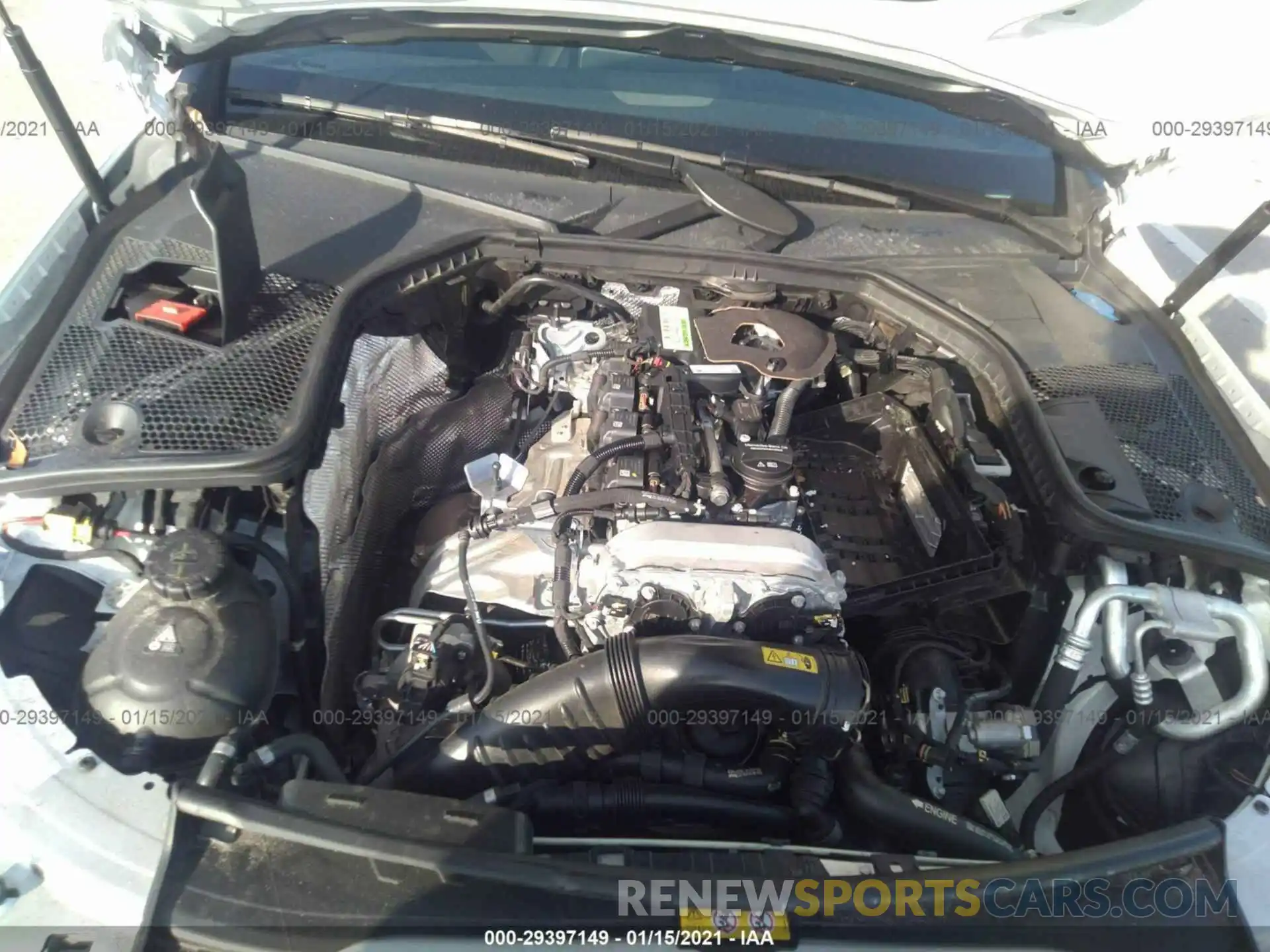 10 Photograph of a damaged car WDDWF8DBXKR502649 MERCEDES-BENZ C-CLASS 2019