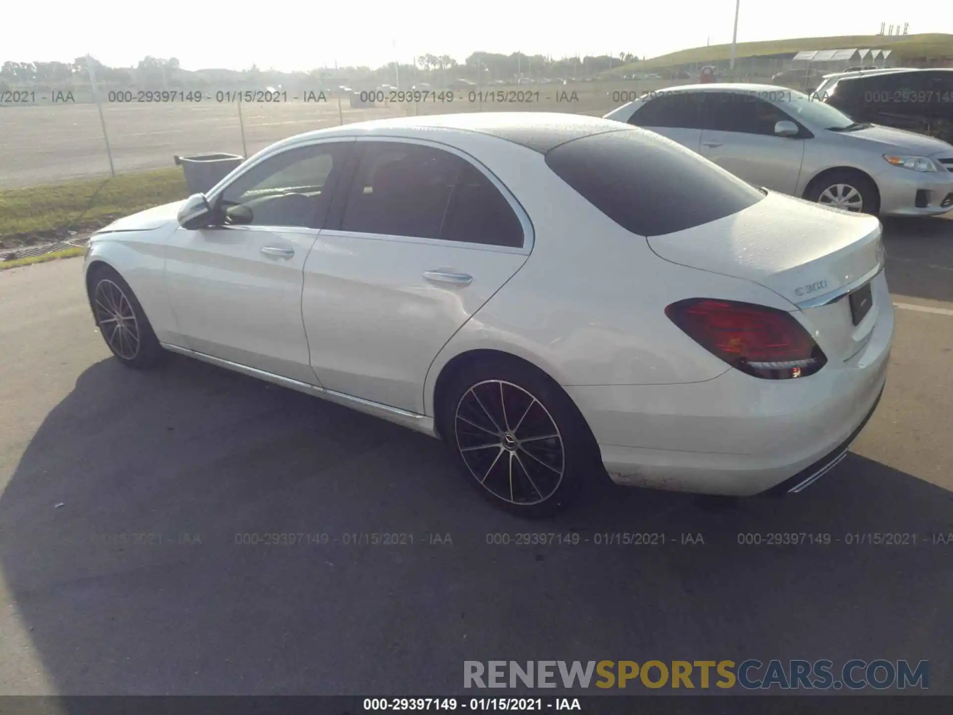 3 Photograph of a damaged car WDDWF8DBXKR502649 MERCEDES-BENZ C-CLASS 2019