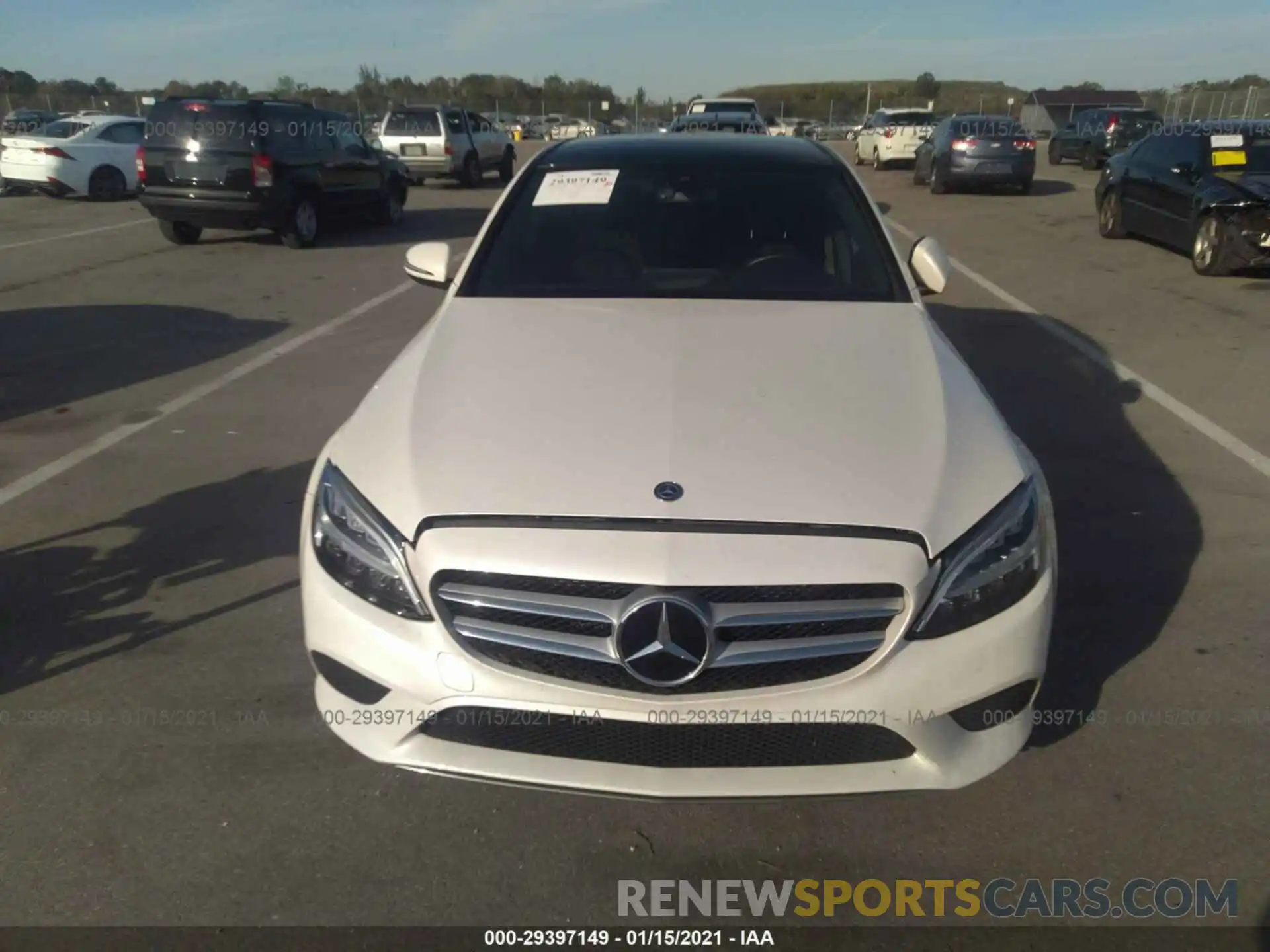 6 Photograph of a damaged car WDDWF8DBXKR502649 MERCEDES-BENZ C-CLASS 2019