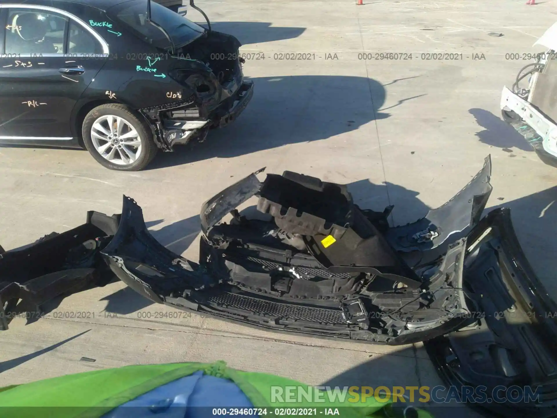12 Photograph of a damaged car WDDWF8DBXKR514381 MERCEDES-BENZ C-CLASS 2019
