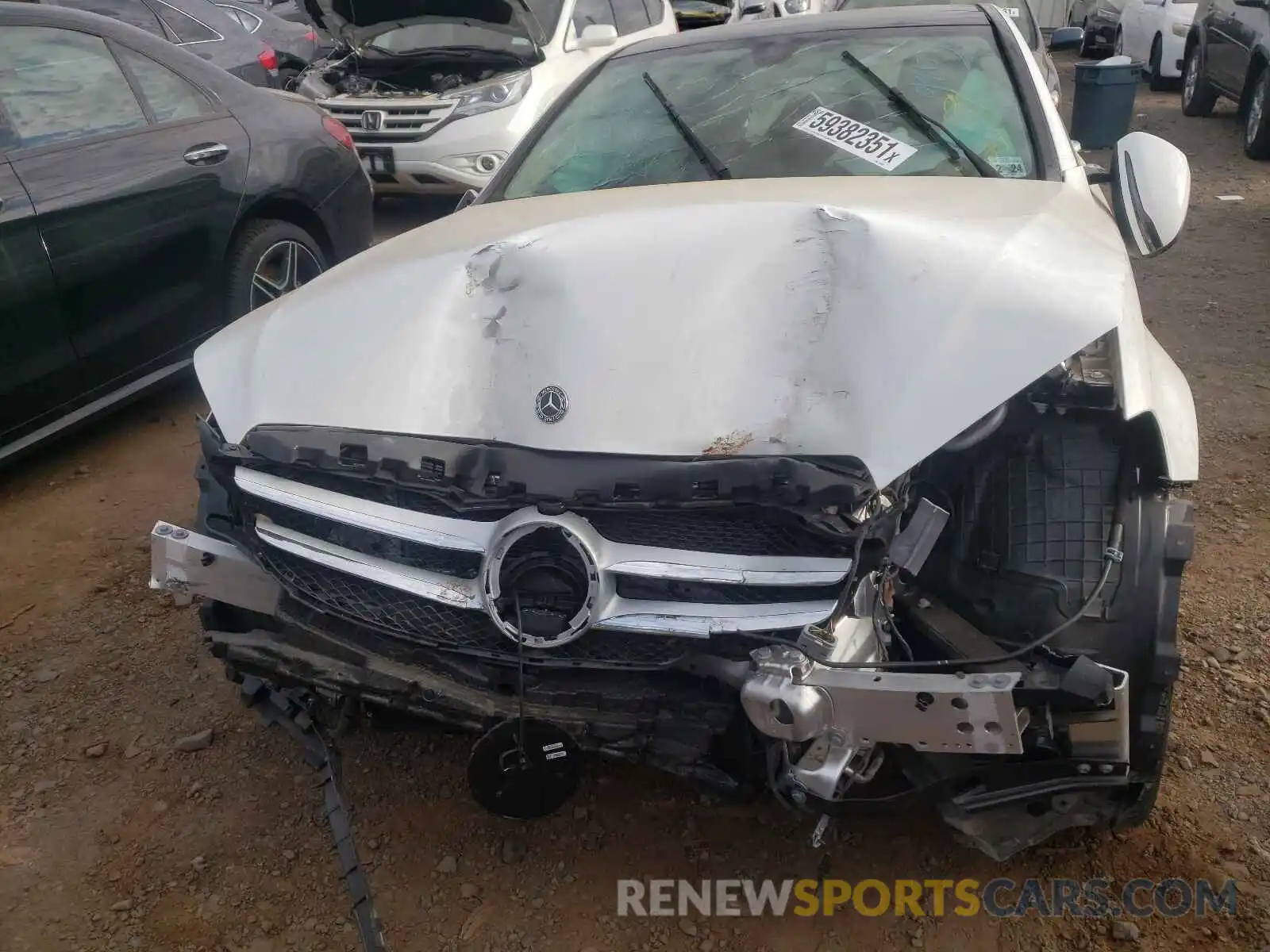 7 Photograph of a damaged car WDDWF8EB0KR479803 MERCEDES-BENZ C-CLASS 2019