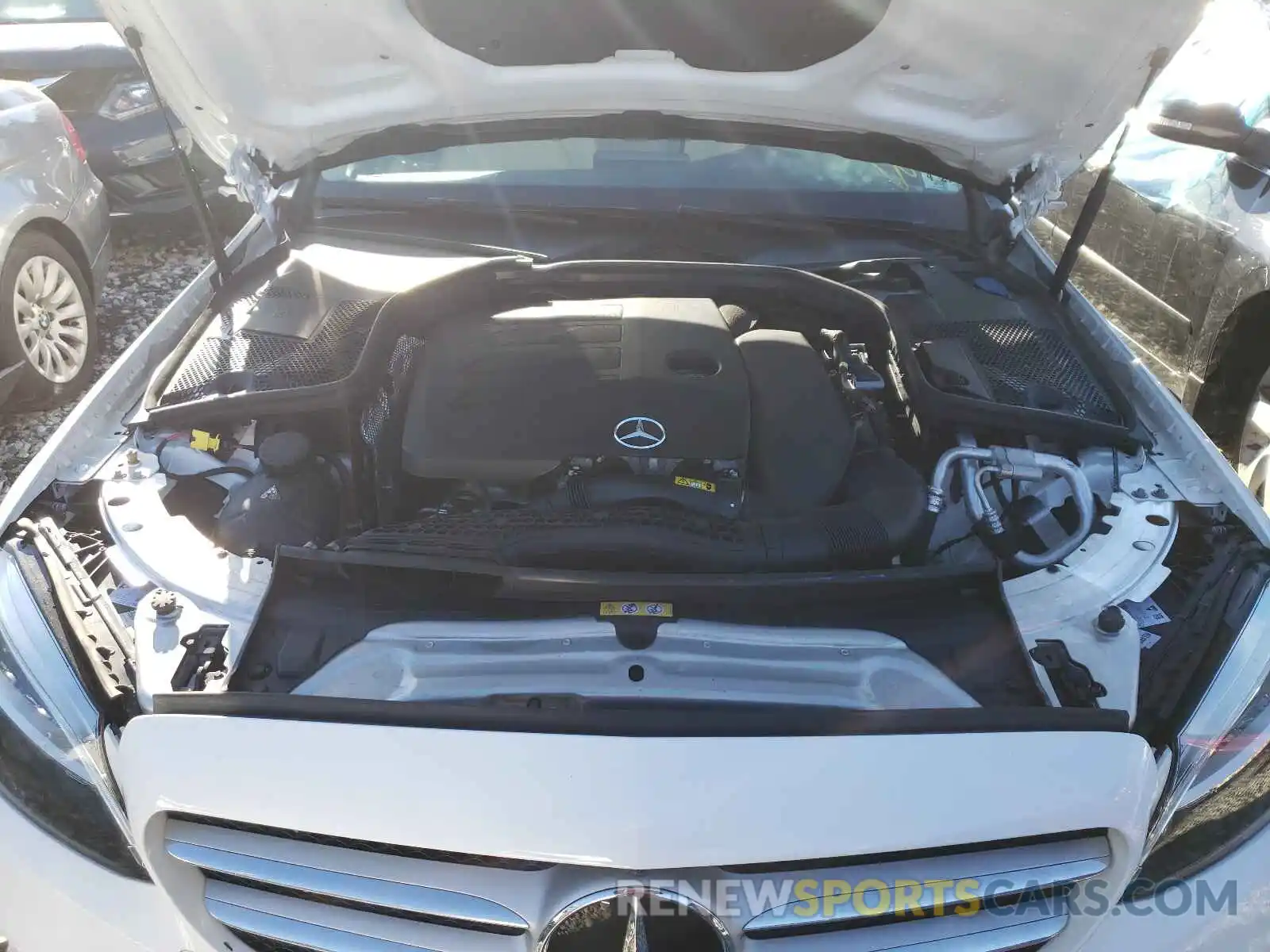 7 Photograph of a damaged car WDDWF8EB3KR481688 MERCEDES-BENZ C-CLASS 2019