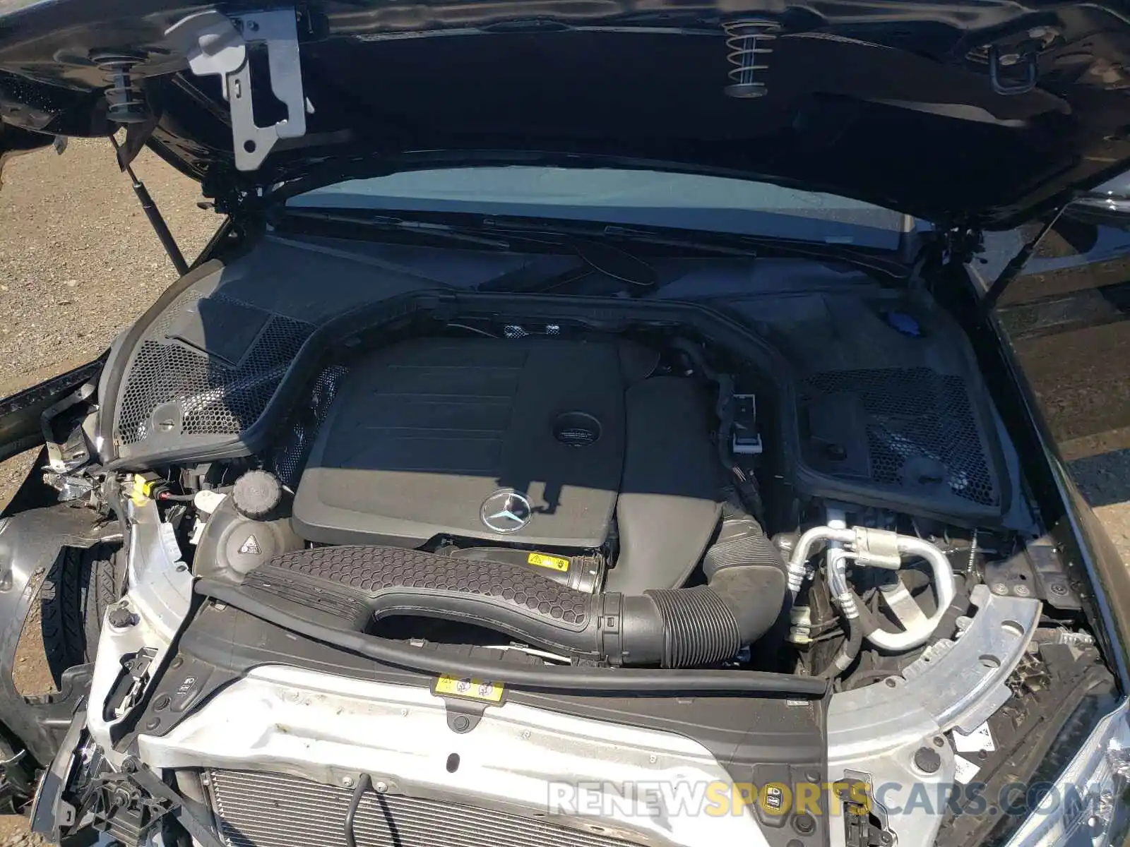 7 Photograph of a damaged car WDDWF8EB6KR513050 MERCEDES-BENZ C-CLASS 2019