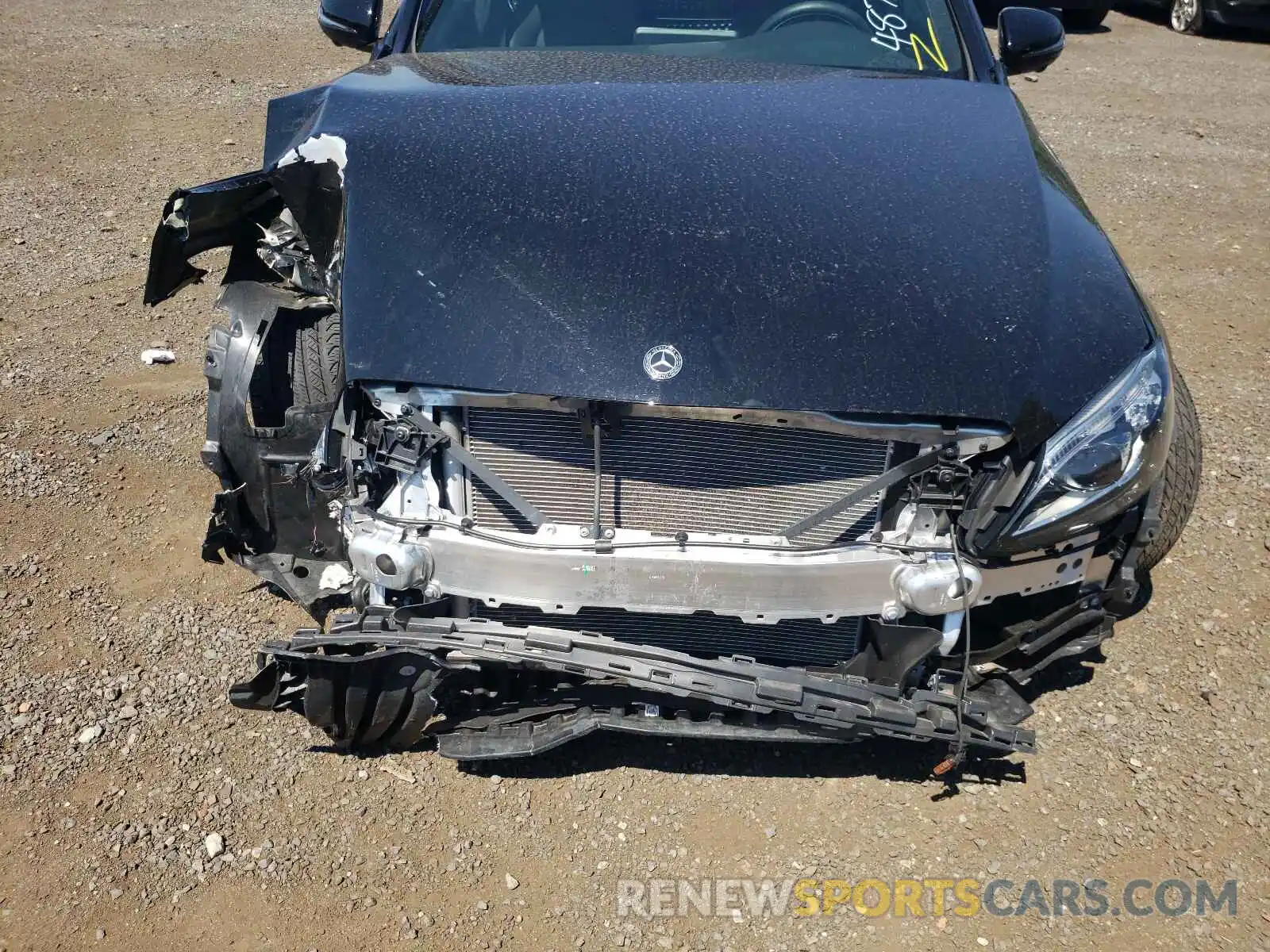 9 Photograph of a damaged car WDDWF8EB6KR513050 MERCEDES-BENZ C-CLASS 2019