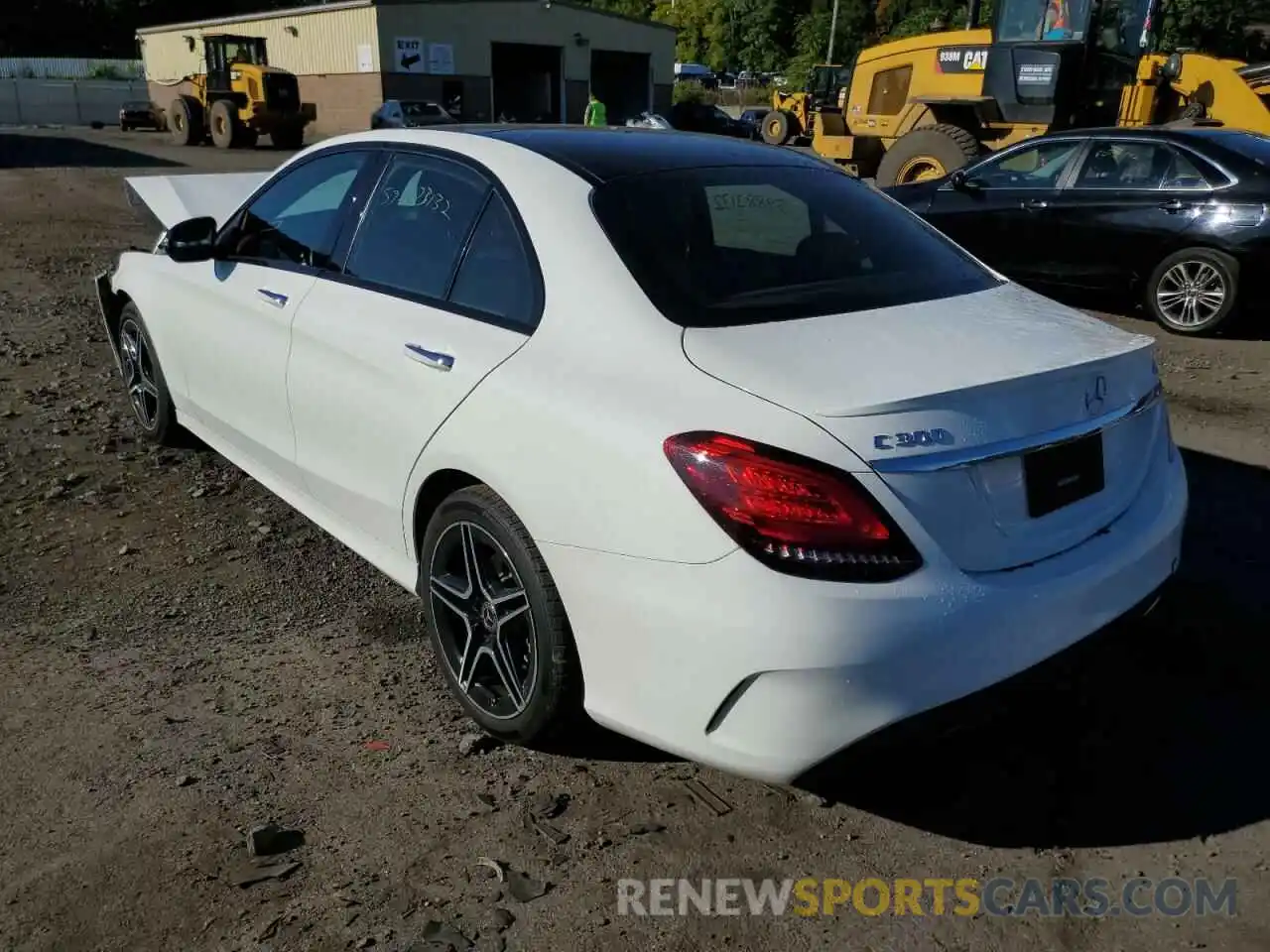 3 Photograph of a damaged car WDDWF8EB7KR483976 MERCEDES-BENZ C-CLASS 2019