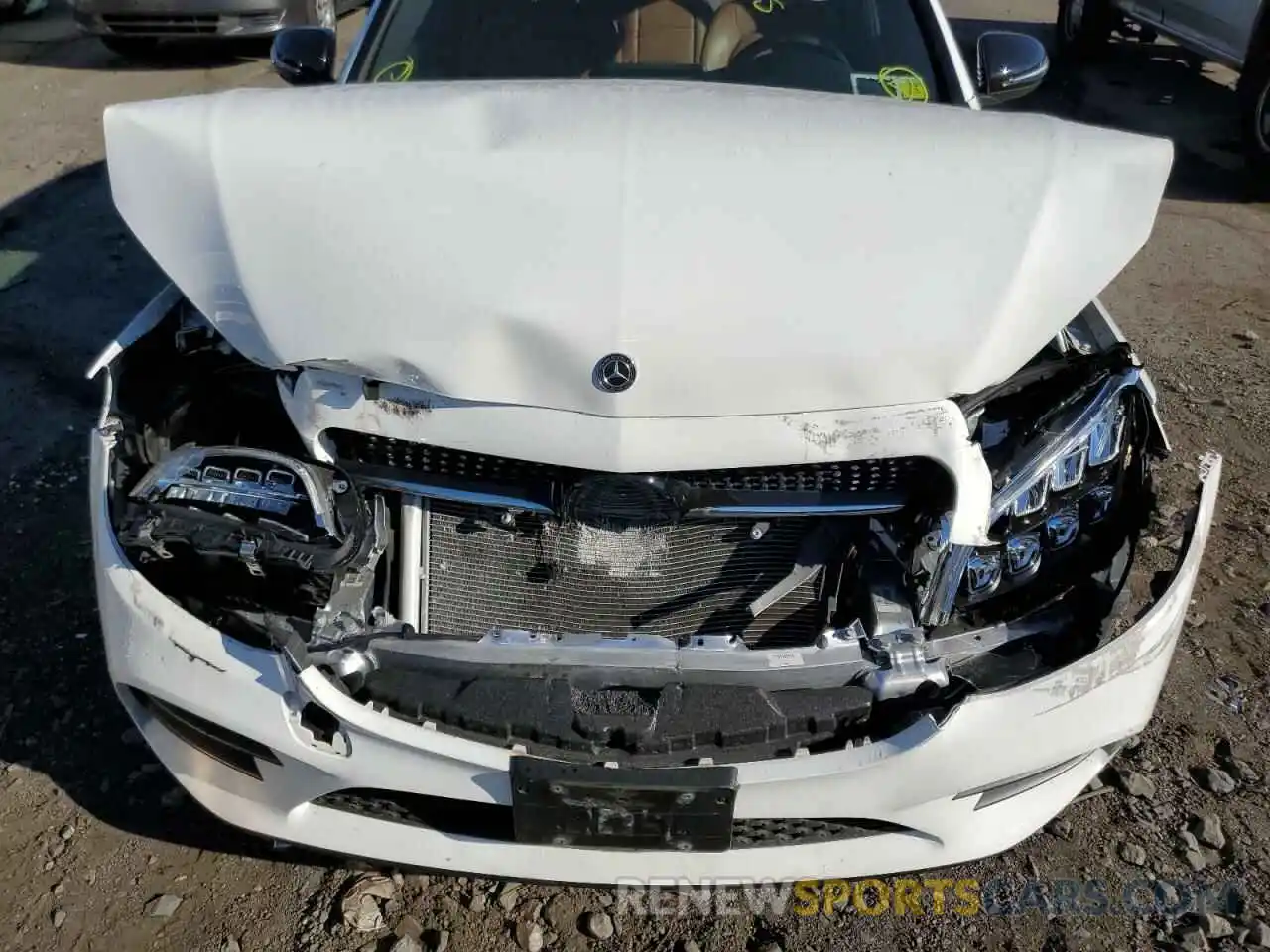 7 Photograph of a damaged car WDDWF8EB7KR483976 MERCEDES-BENZ C-CLASS 2019