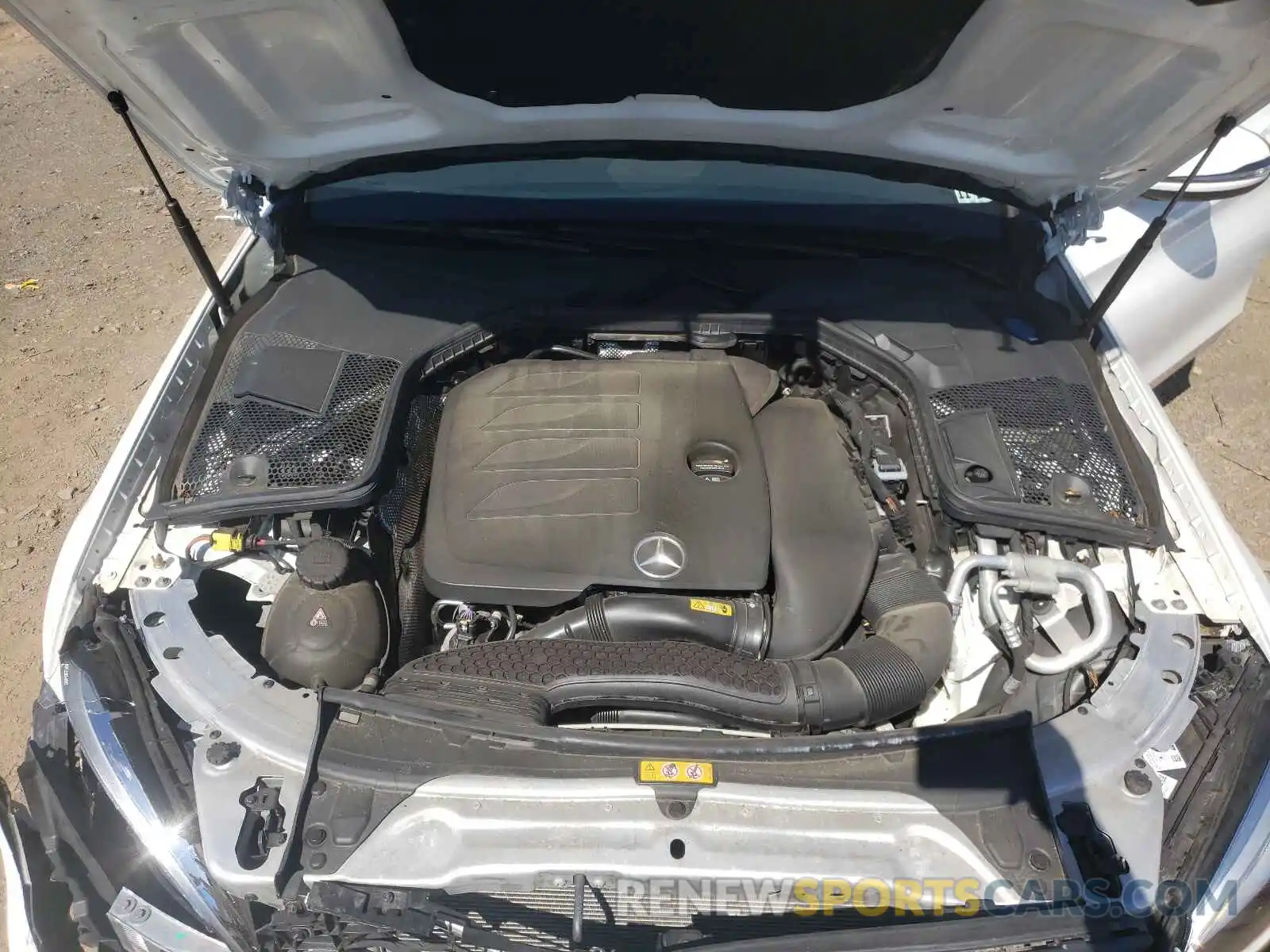 7 Photograph of a damaged car WDDWF8EB8KR505273 MERCEDES-BENZ C-CLASS 2019