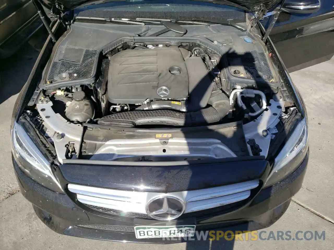 7 Photograph of a damaged car WDDWF8EB9KR481839 MERCEDES-BENZ C-CLASS 2019