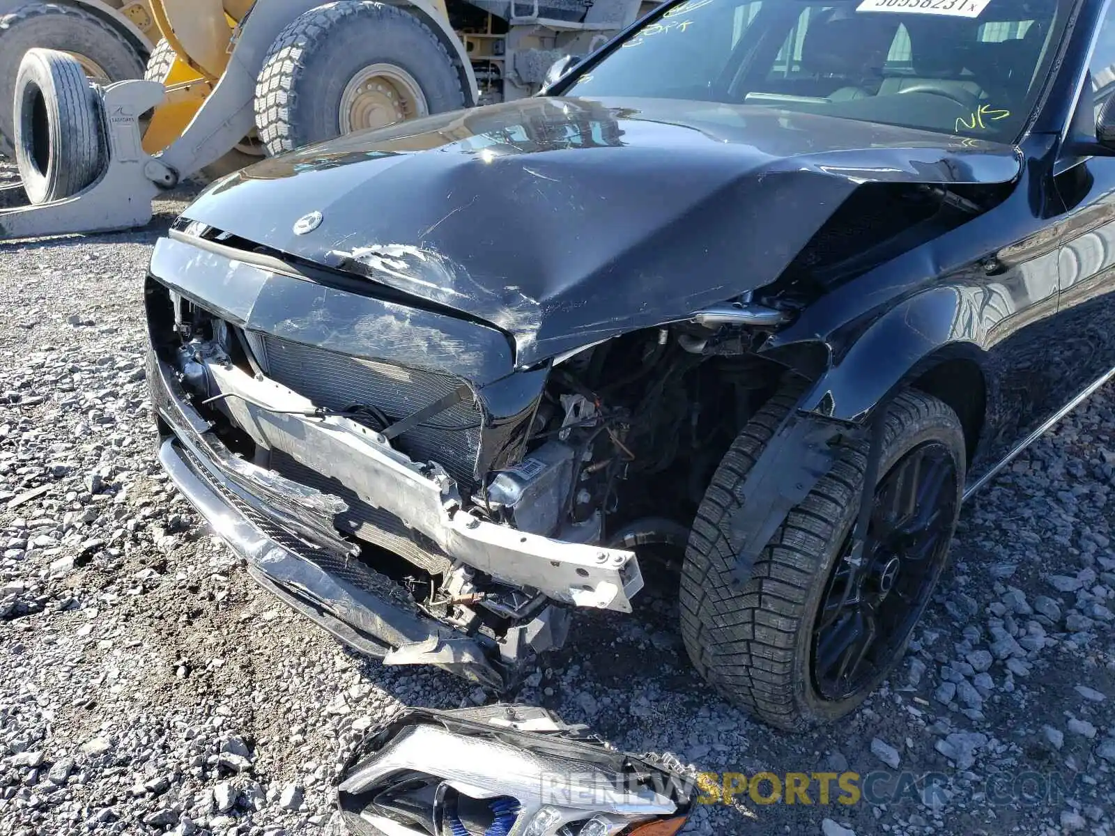 9 Photograph of a damaged car WDDWH8EB3KF822681 MERCEDES-BENZ C CLASS 2019