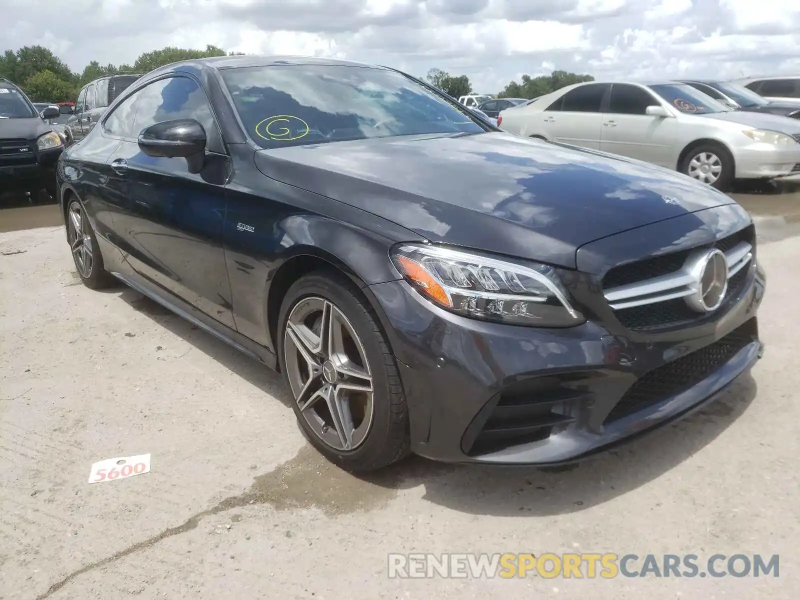 1 Photograph of a damaged car WDDWJ6EB0KF799725 MERCEDES-BENZ C CLASS 2019