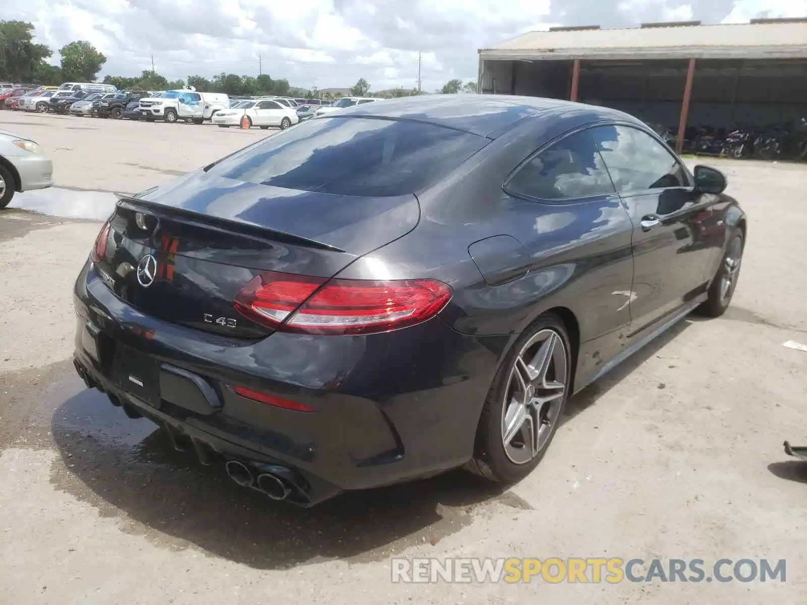 4 Photograph of a damaged car WDDWJ6EB0KF799725 MERCEDES-BENZ C CLASS 2019