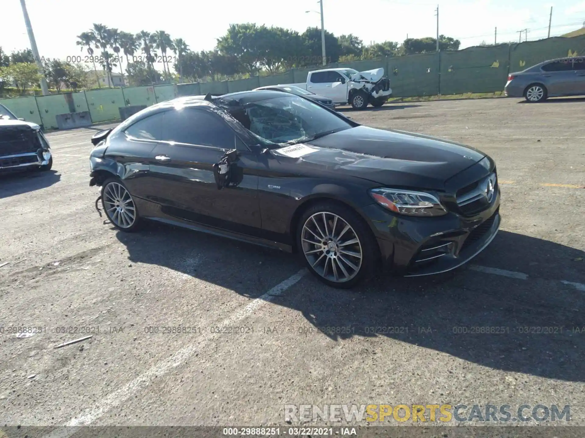 1 Photograph of a damaged car WDDWJ6EB0KF804941 MERCEDES-BENZ C-CLASS 2019