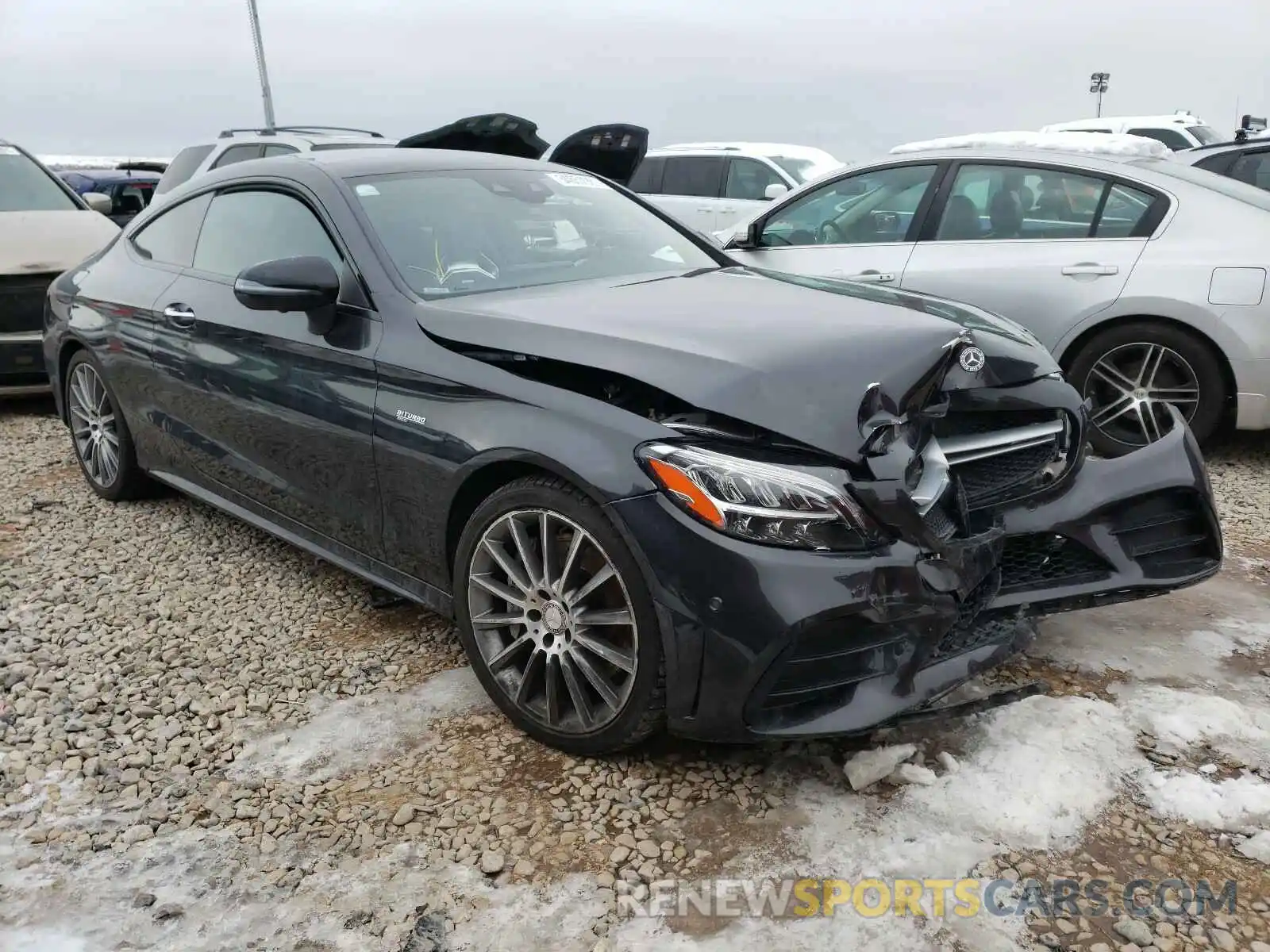 1 Photograph of a damaged car WDDWJ6EB1KF804821 MERCEDES-BENZ C CLASS 2019