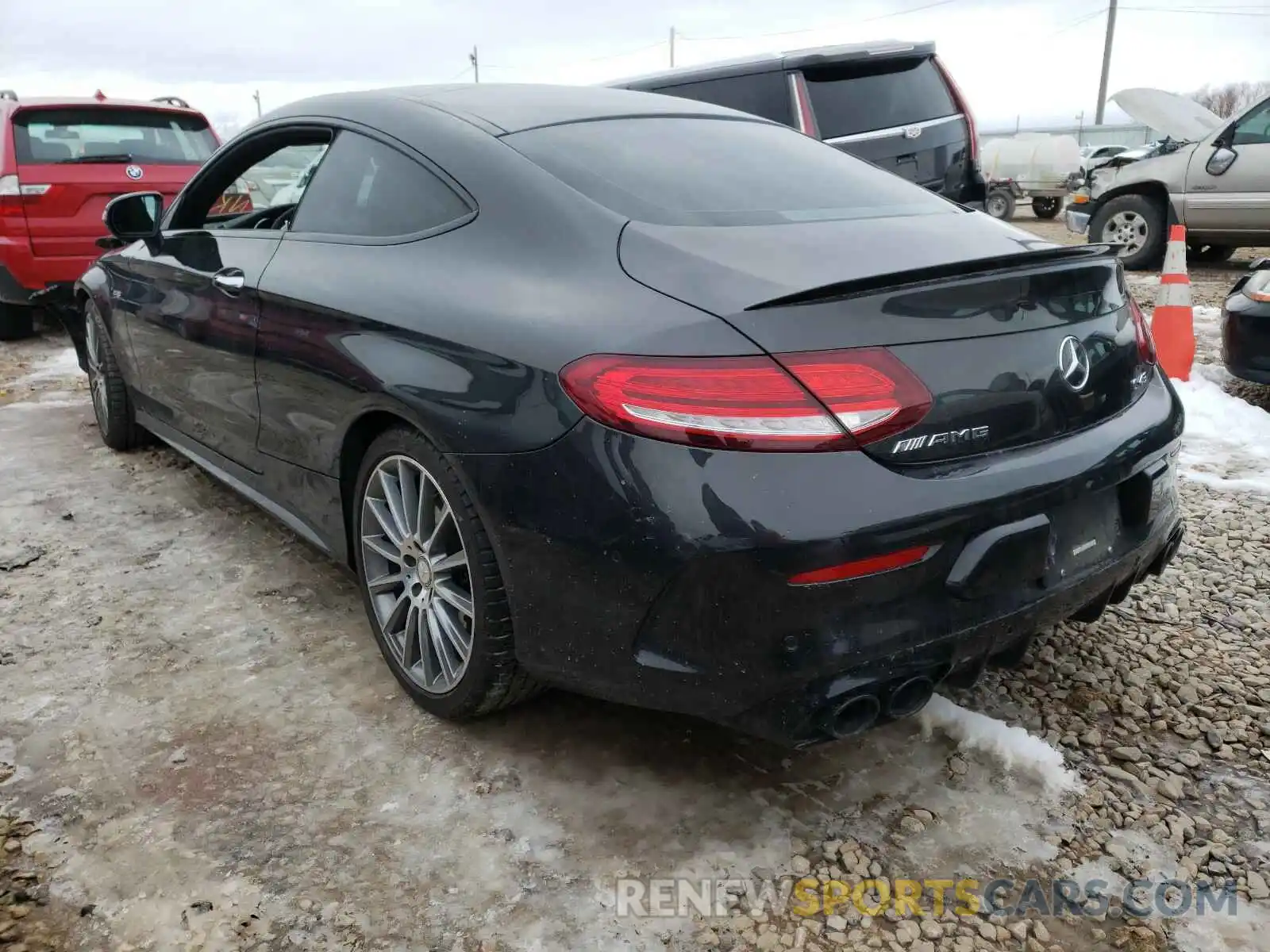 3 Photograph of a damaged car WDDWJ6EB1KF804821 MERCEDES-BENZ C CLASS 2019