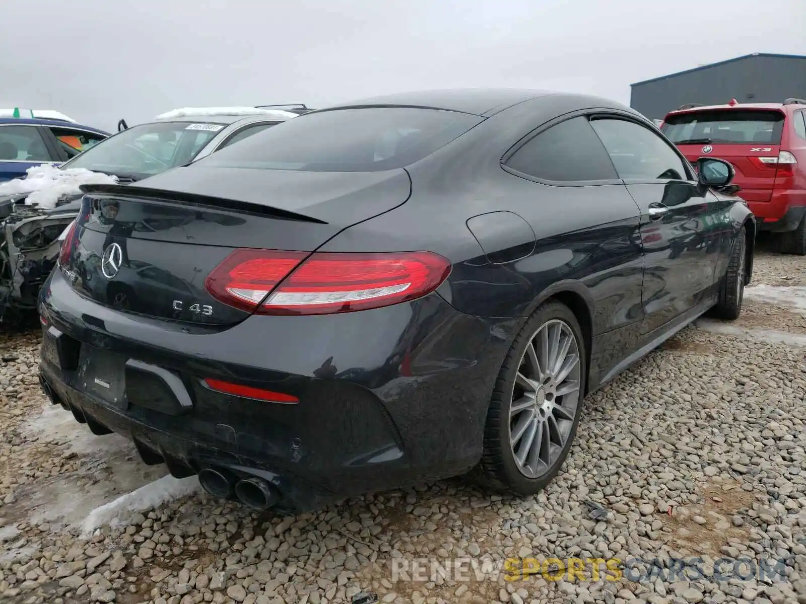 4 Photograph of a damaged car WDDWJ6EB1KF804821 MERCEDES-BENZ C CLASS 2019