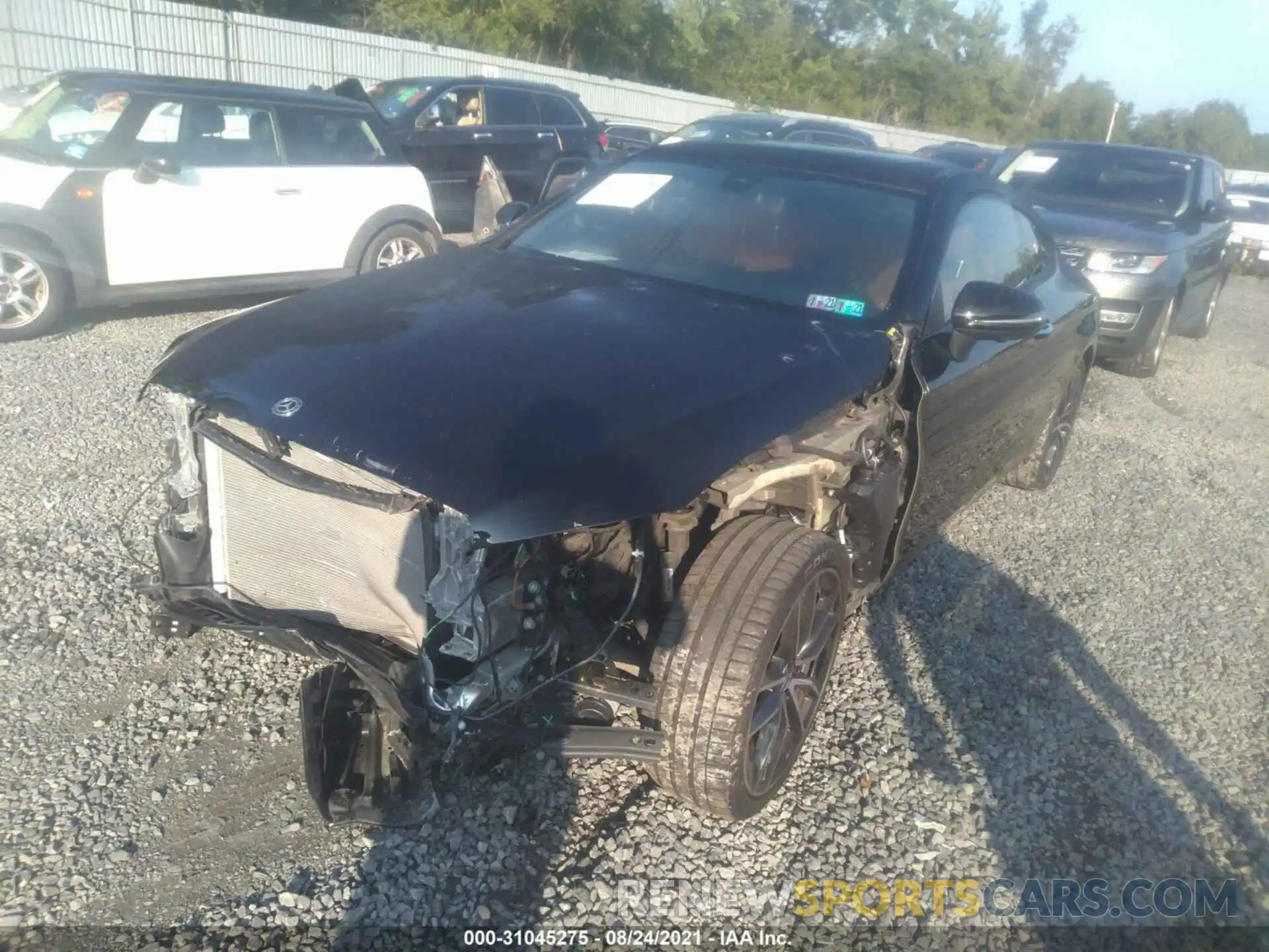 2 Photograph of a damaged car WDDWJ6EB1KF818668 MERCEDES-BENZ C-CLASS 2019