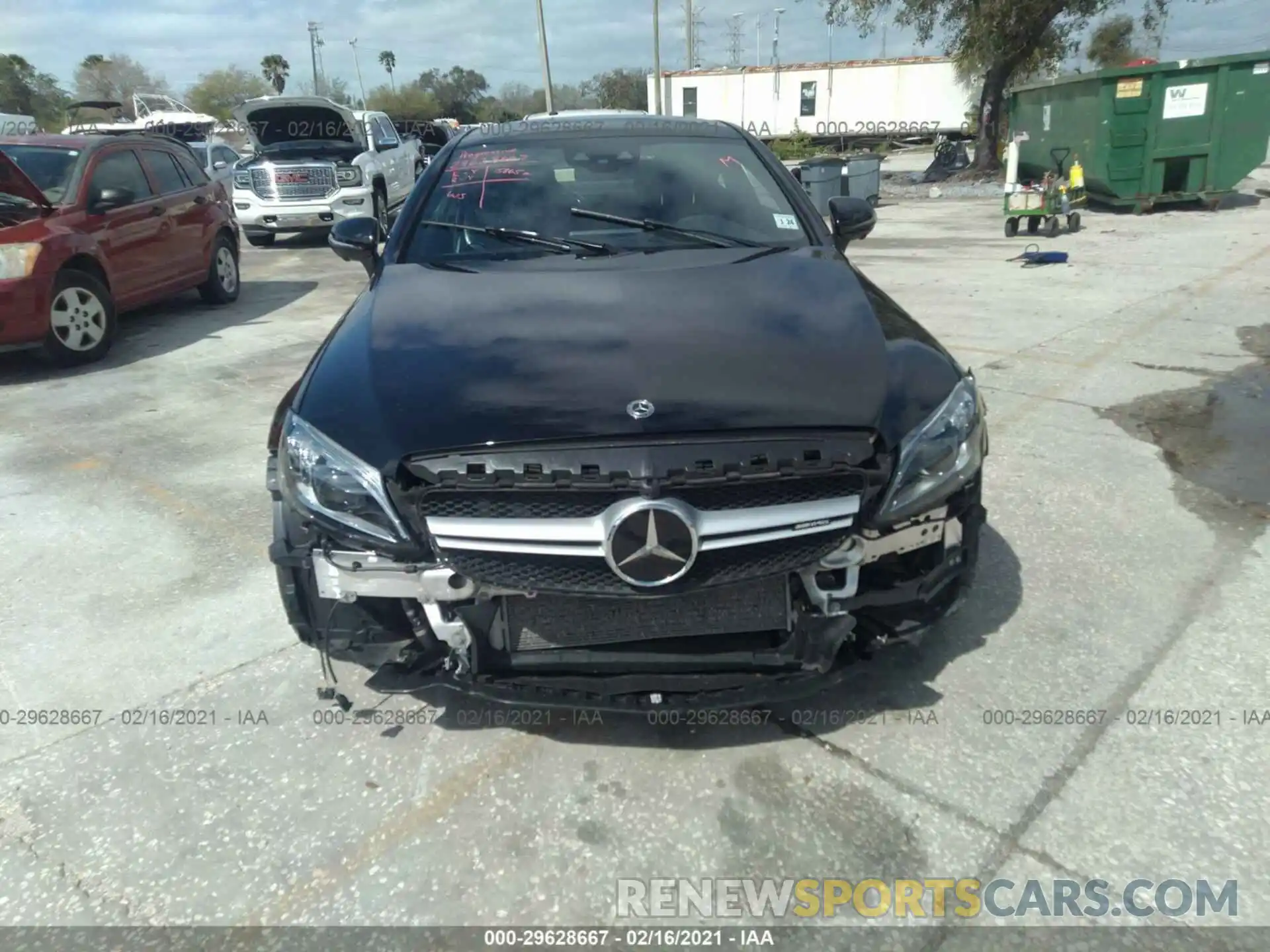 6 Photograph of a damaged car WDDWJ6EB2KF842977 MERCEDES-BENZ C-CLASS 2019