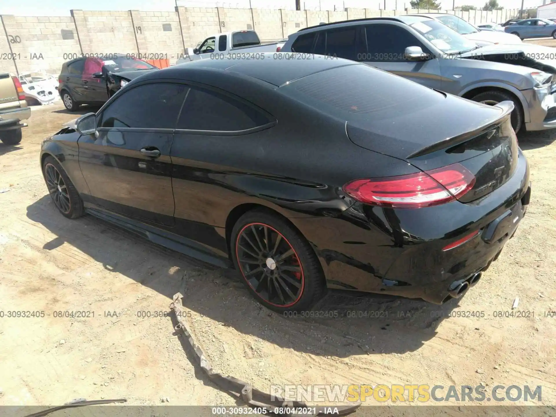 3 Photograph of a damaged car WDDWJ6EB2KF847967 MERCEDES-BENZ C-CLASS 2019