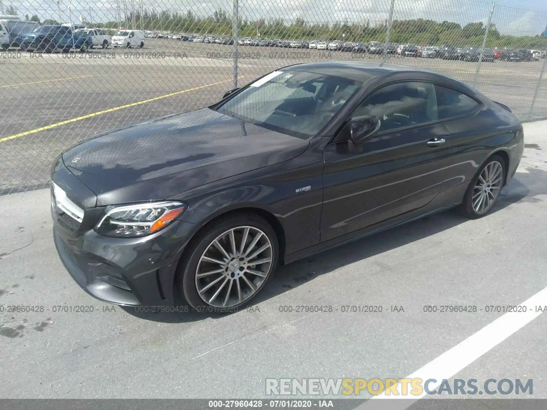 2 Photograph of a damaged car WDDWJ6EB2KF848116 MERCEDES-BENZ C-CLASS 2019