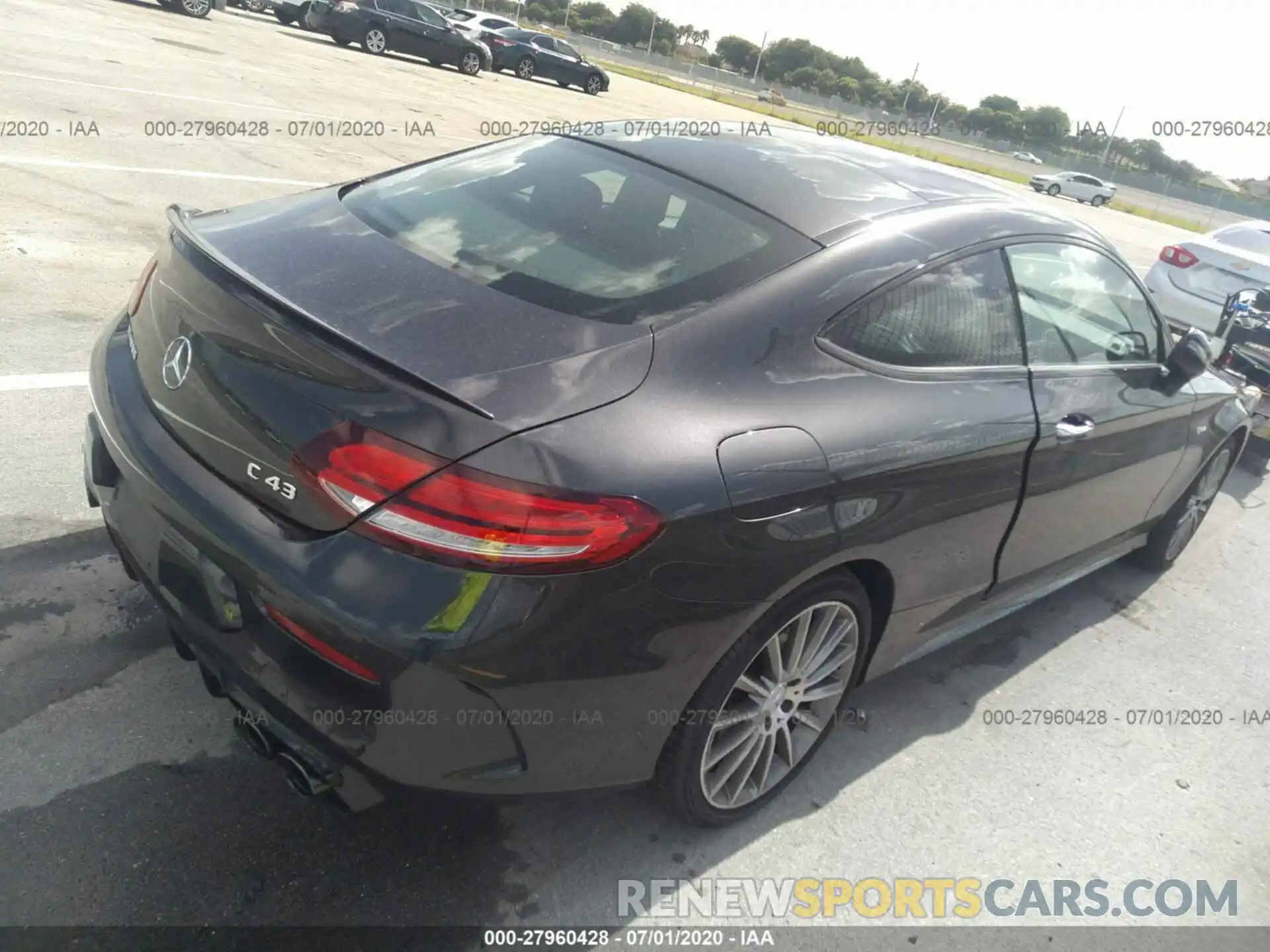 4 Photograph of a damaged car WDDWJ6EB2KF848116 MERCEDES-BENZ C-CLASS 2019