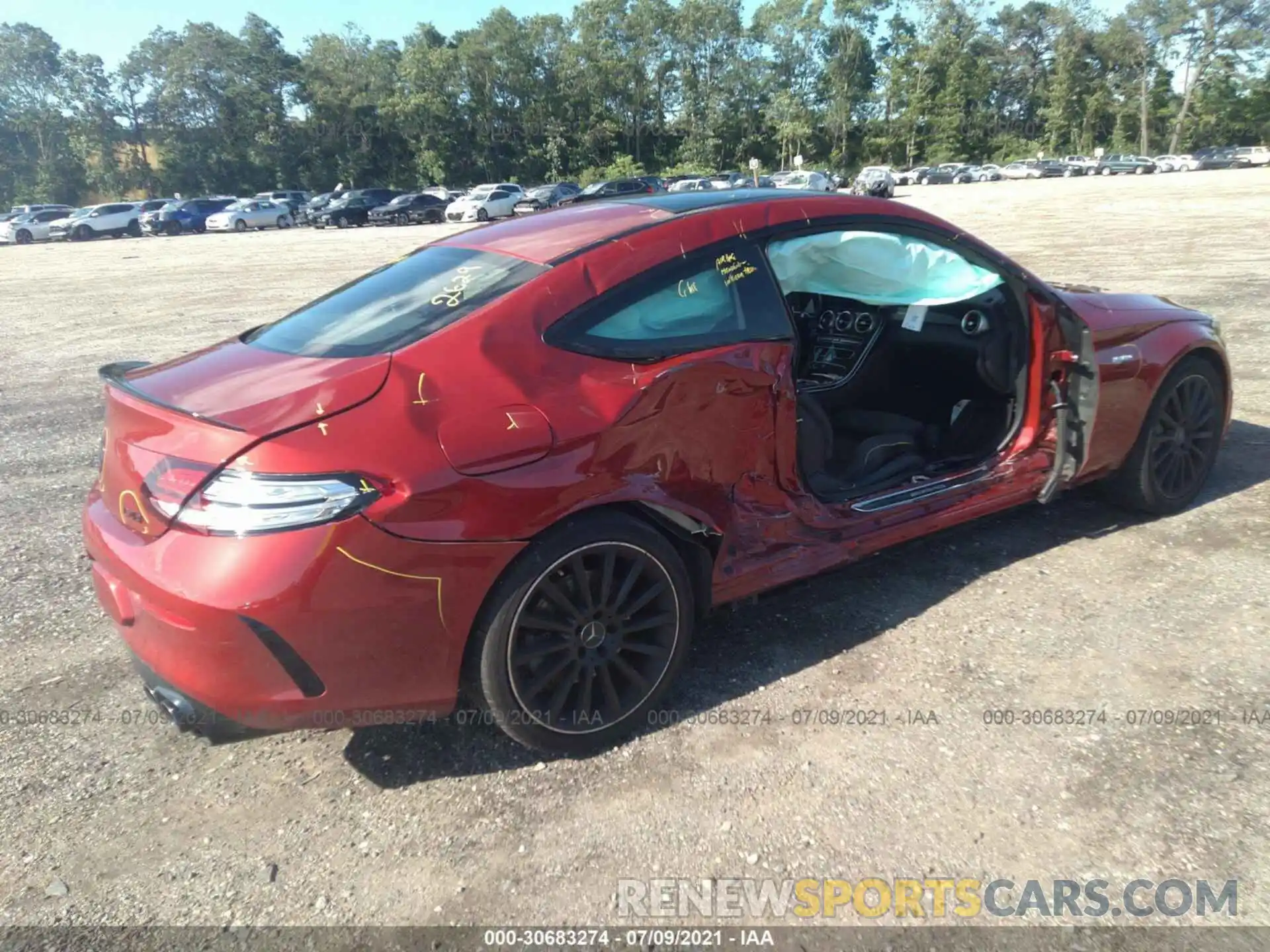 4 Photograph of a damaged car WDDWJ6EB2KF853008 MERCEDES-BENZ C-CLASS 2019