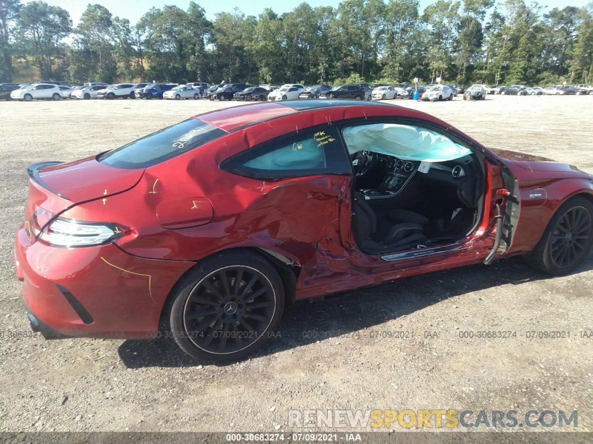 6 Photograph of a damaged car WDDWJ6EB2KF853008 MERCEDES-BENZ C-CLASS 2019