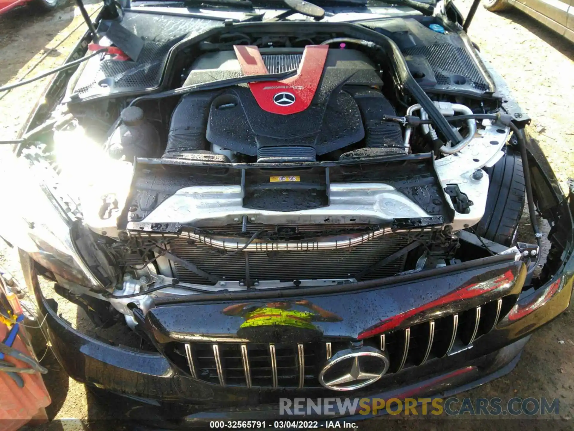 10 Photograph of a damaged car WDDWJ6EB3KF821006 MERCEDES-BENZ C-CLASS 2019