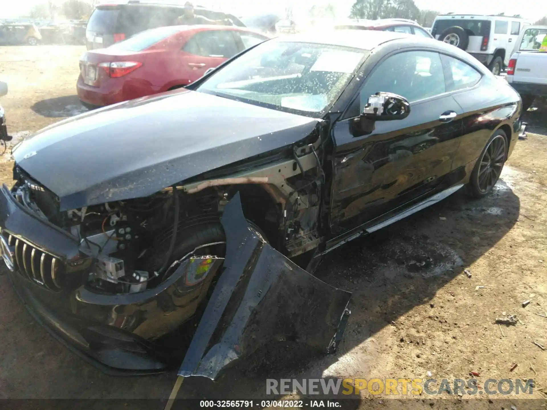 2 Photograph of a damaged car WDDWJ6EB3KF821006 MERCEDES-BENZ C-CLASS 2019