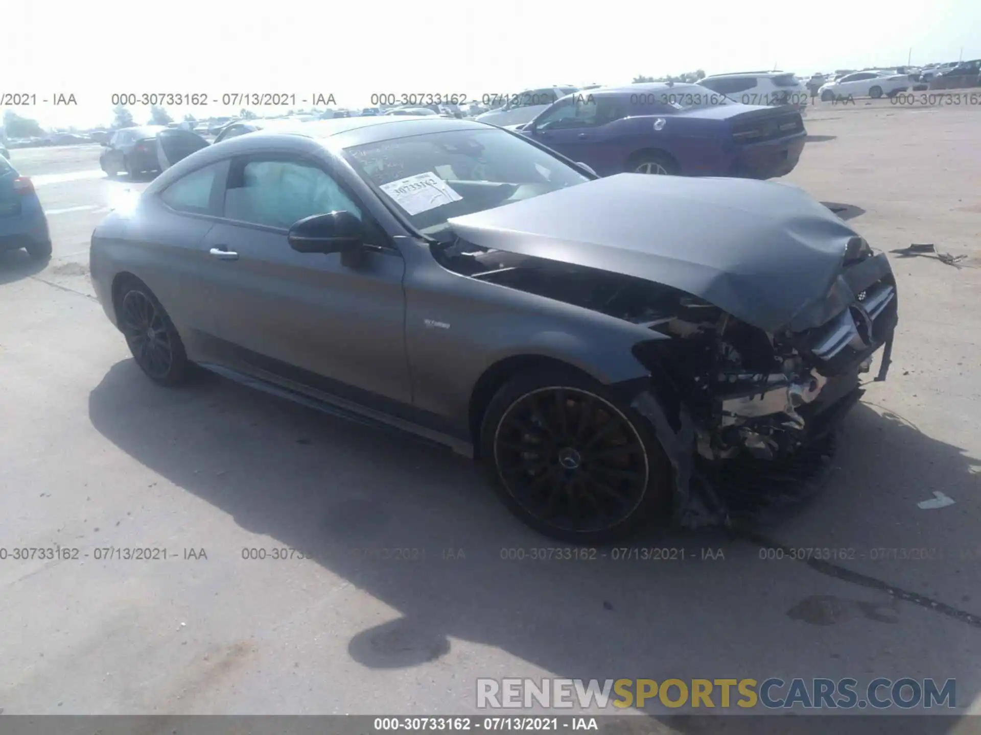 1 Photograph of a damaged car WDDWJ6EB3KF913765 MERCEDES-BENZ C-CLASS 2019