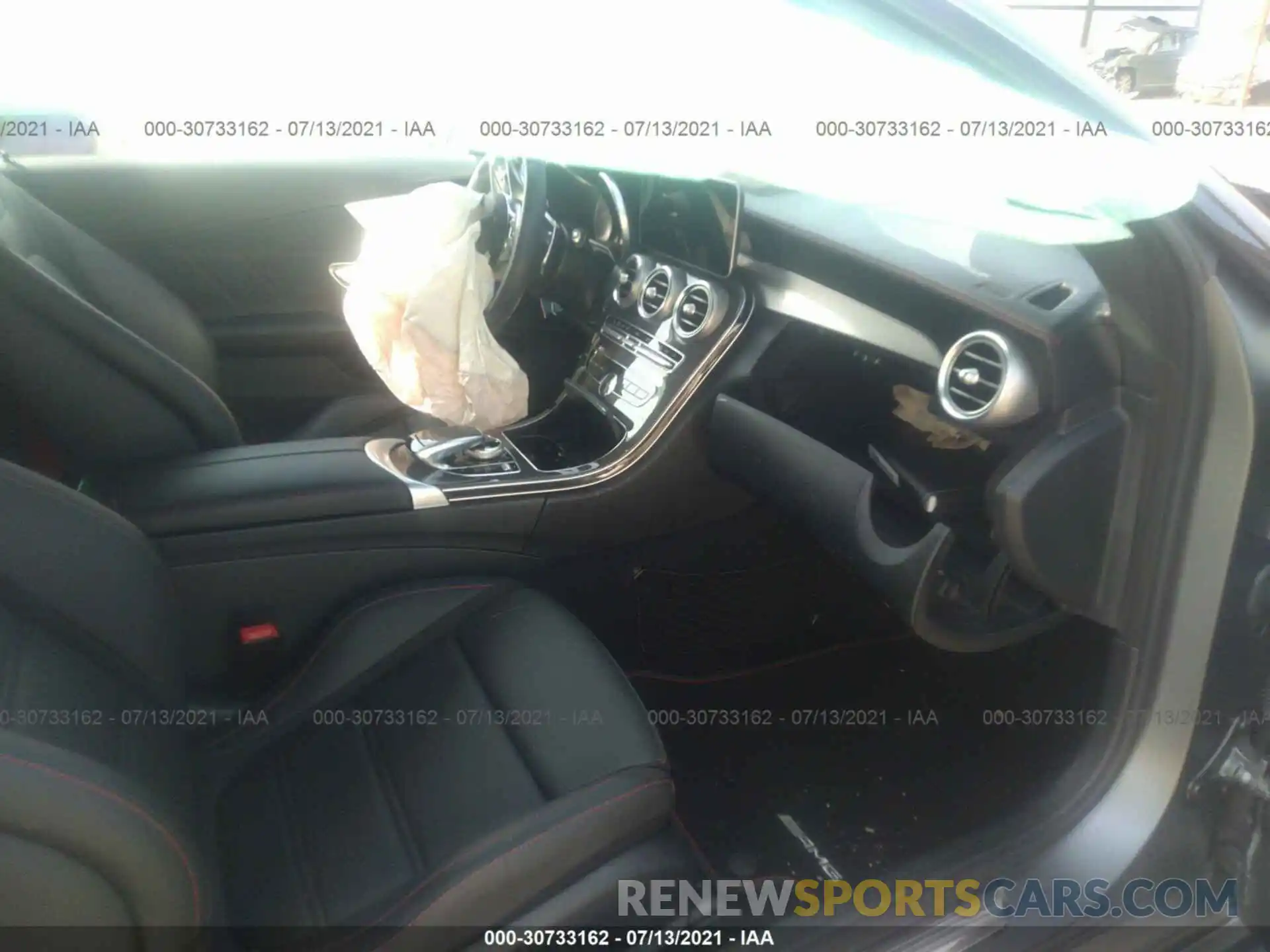 5 Photograph of a damaged car WDDWJ6EB3KF913765 MERCEDES-BENZ C-CLASS 2019