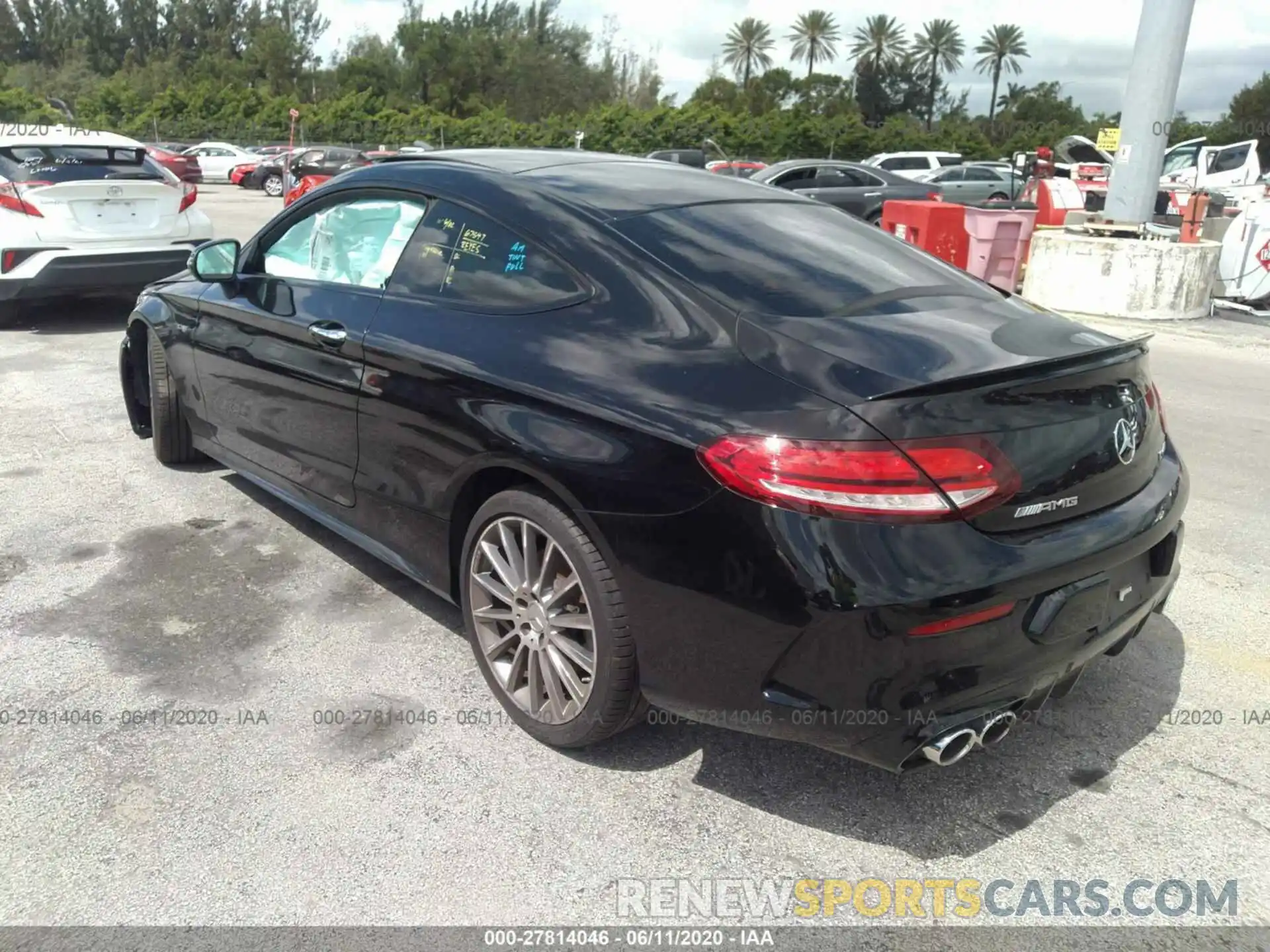 3 Photograph of a damaged car WDDWJ6EB4KF801766 MERCEDES-BENZ C-CLASS 2019