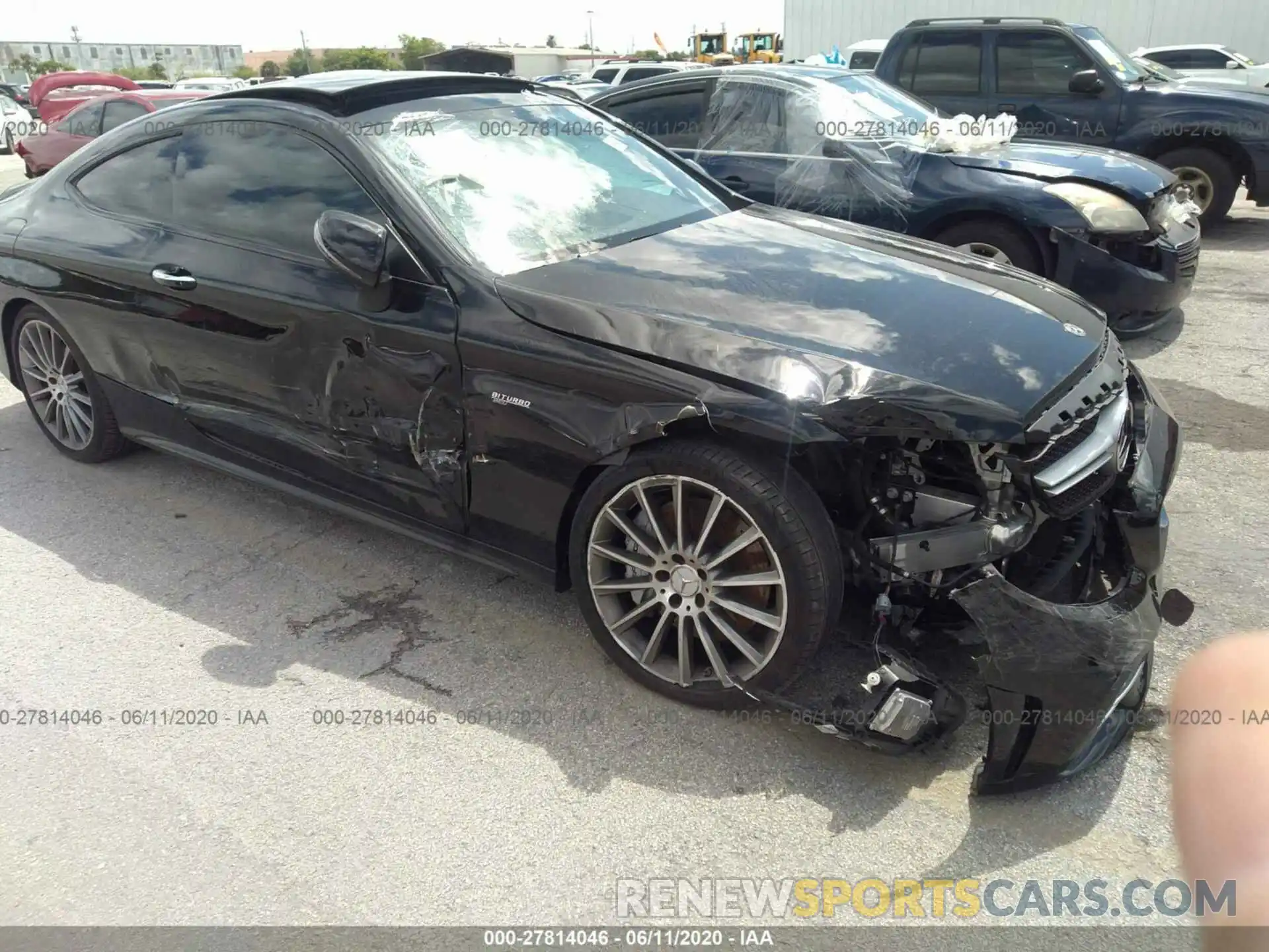 6 Photograph of a damaged car WDDWJ6EB4KF801766 MERCEDES-BENZ C-CLASS 2019