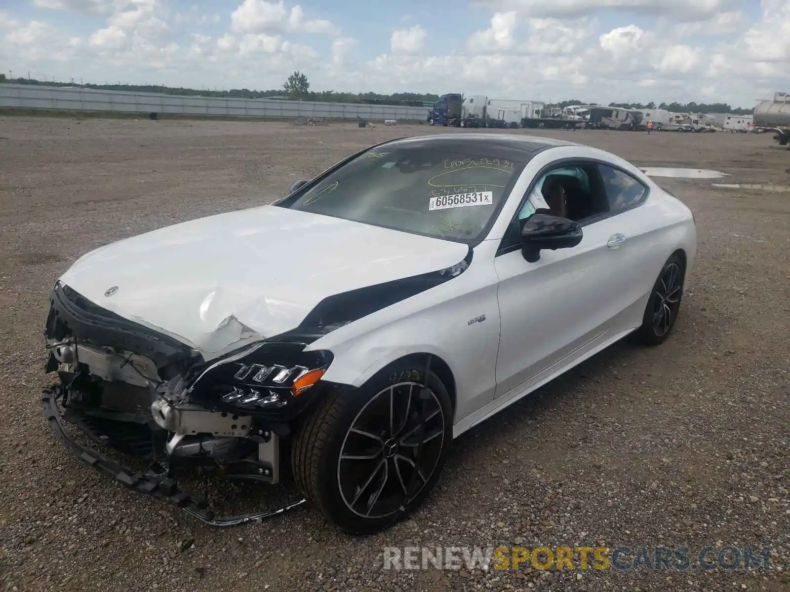 2 Photograph of a damaged car WDDWJ6EB4KF836677 MERCEDES-BENZ C-CLASS 2019