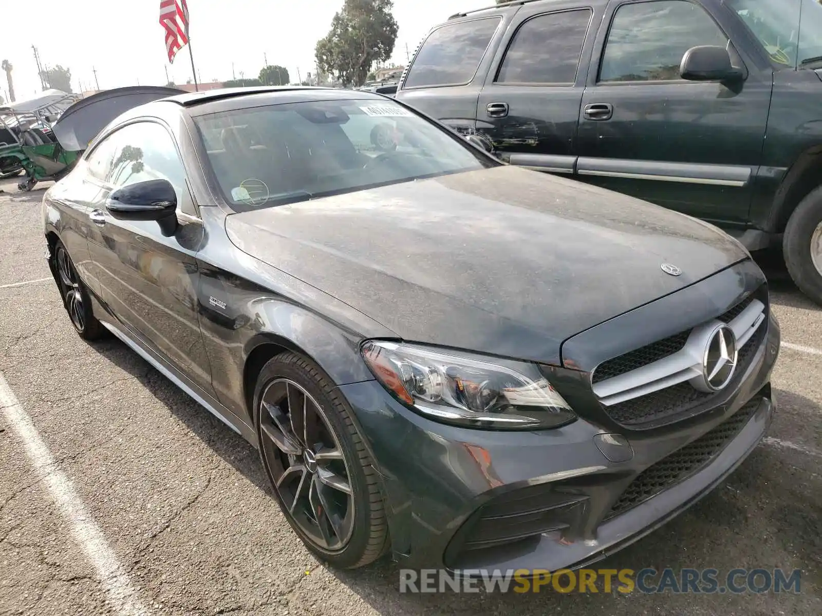 1 Photograph of a damaged car WDDWJ6EB4KF845864 MERCEDES-BENZ C-CLASS 2019