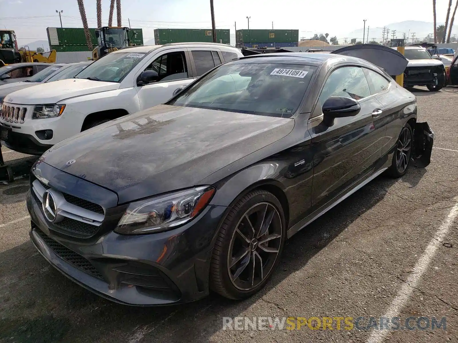 2 Photograph of a damaged car WDDWJ6EB4KF845864 MERCEDES-BENZ C-CLASS 2019