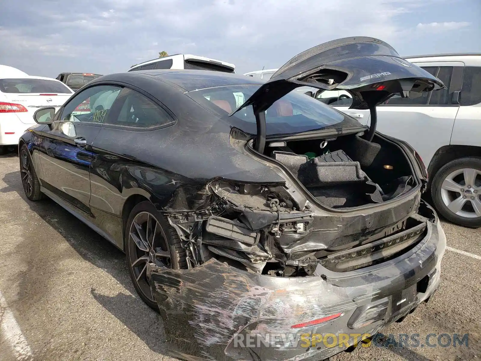 3 Photograph of a damaged car WDDWJ6EB4KF845864 MERCEDES-BENZ C-CLASS 2019